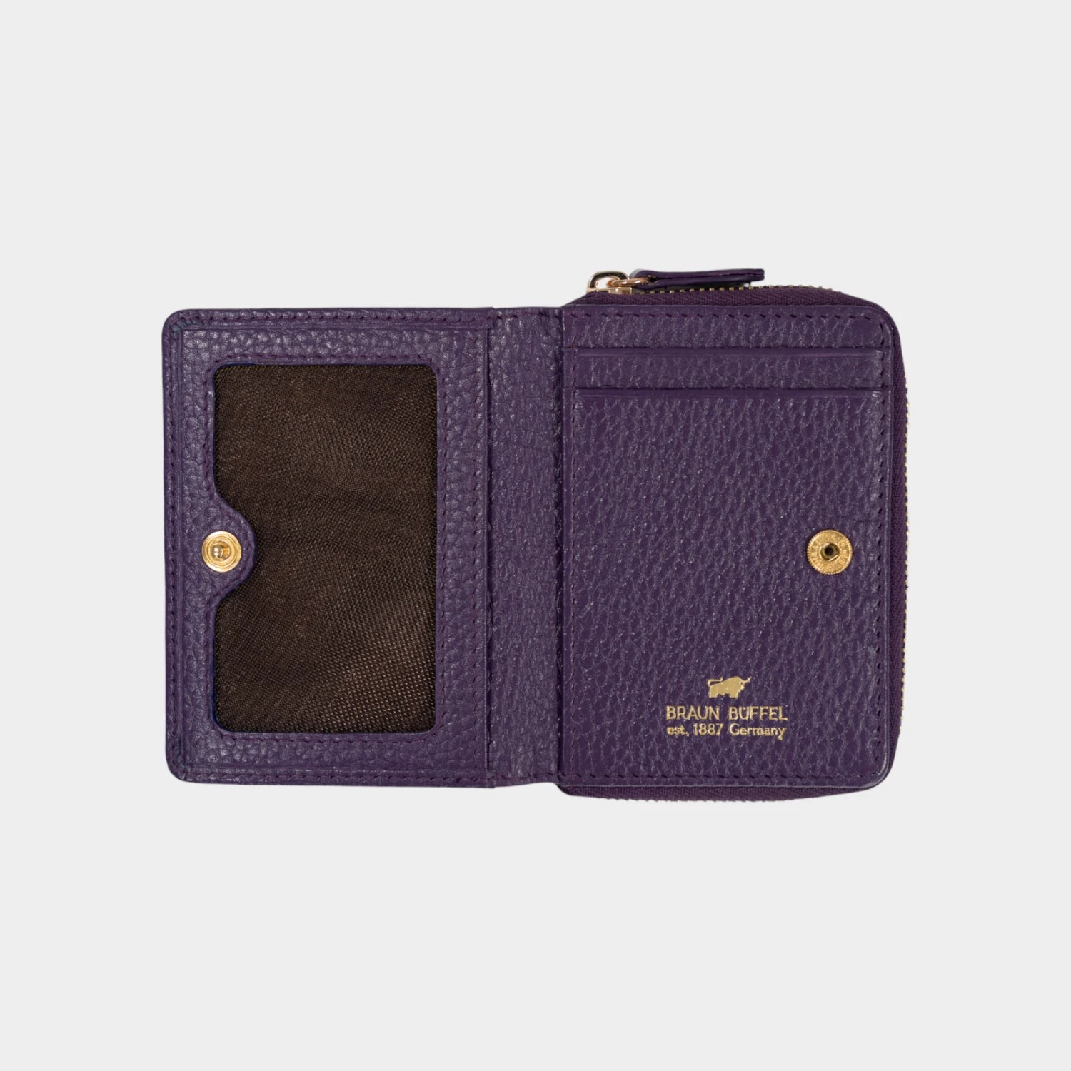 Innenansicht ASTI Mini RV-Geldbörse 5CS mystery violet