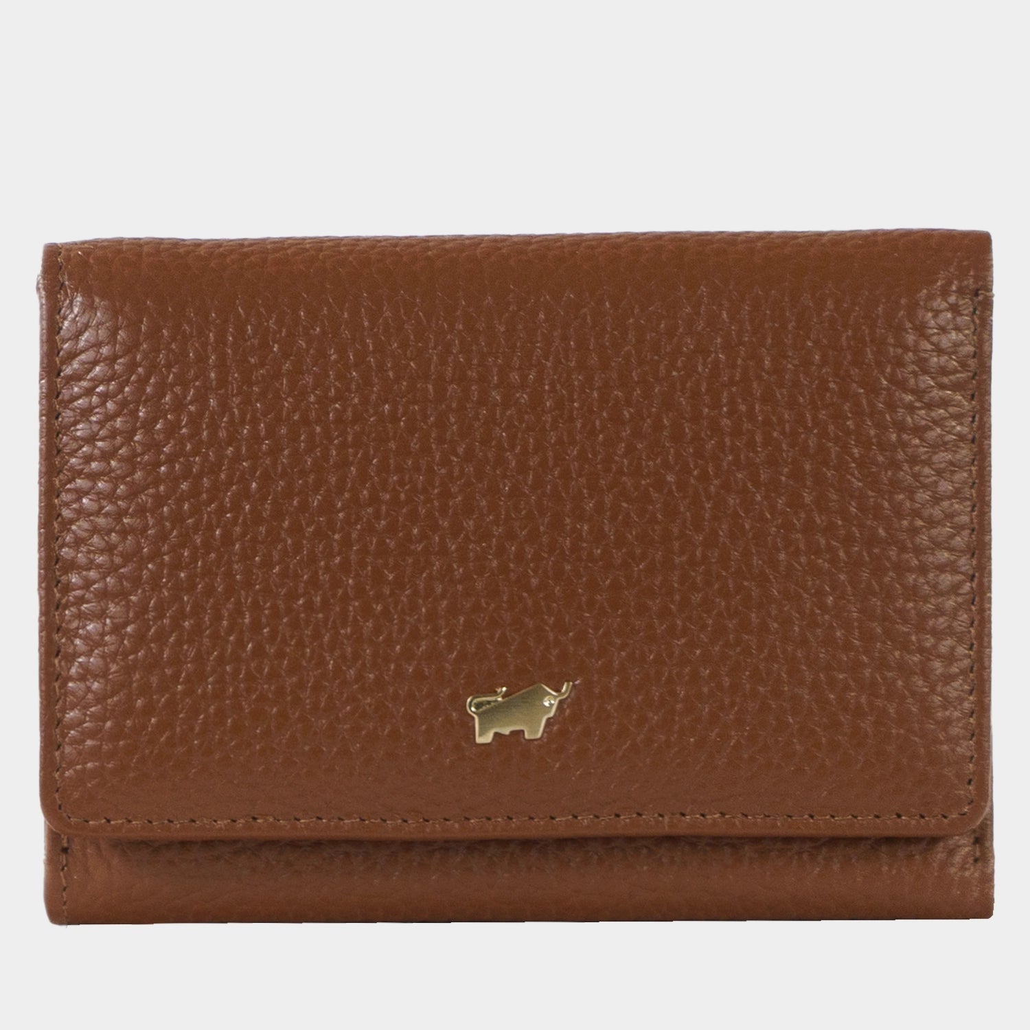Frontansicht ASTI Geldbörse S 11CS saddle brown