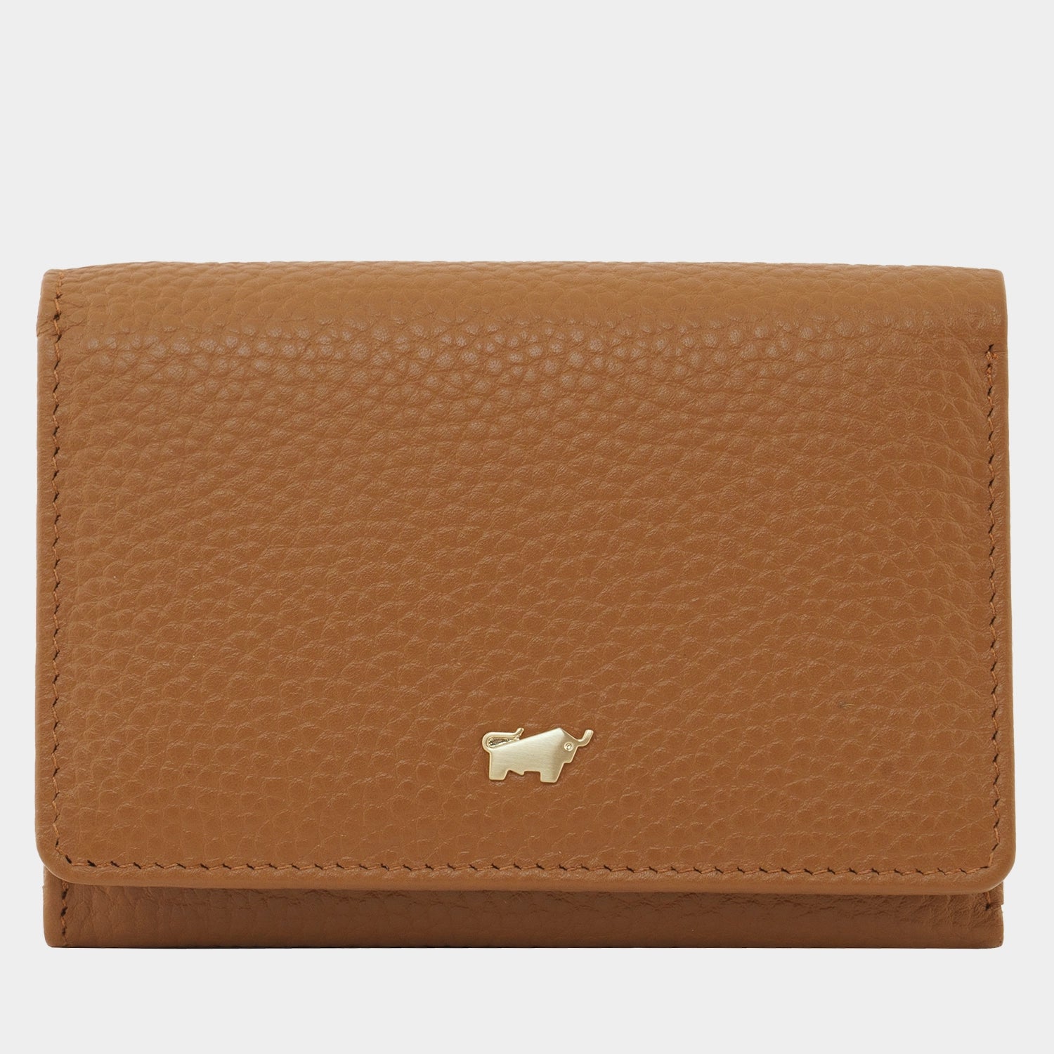 Frontansicht ASTI Geldbörse S 11CS cognac