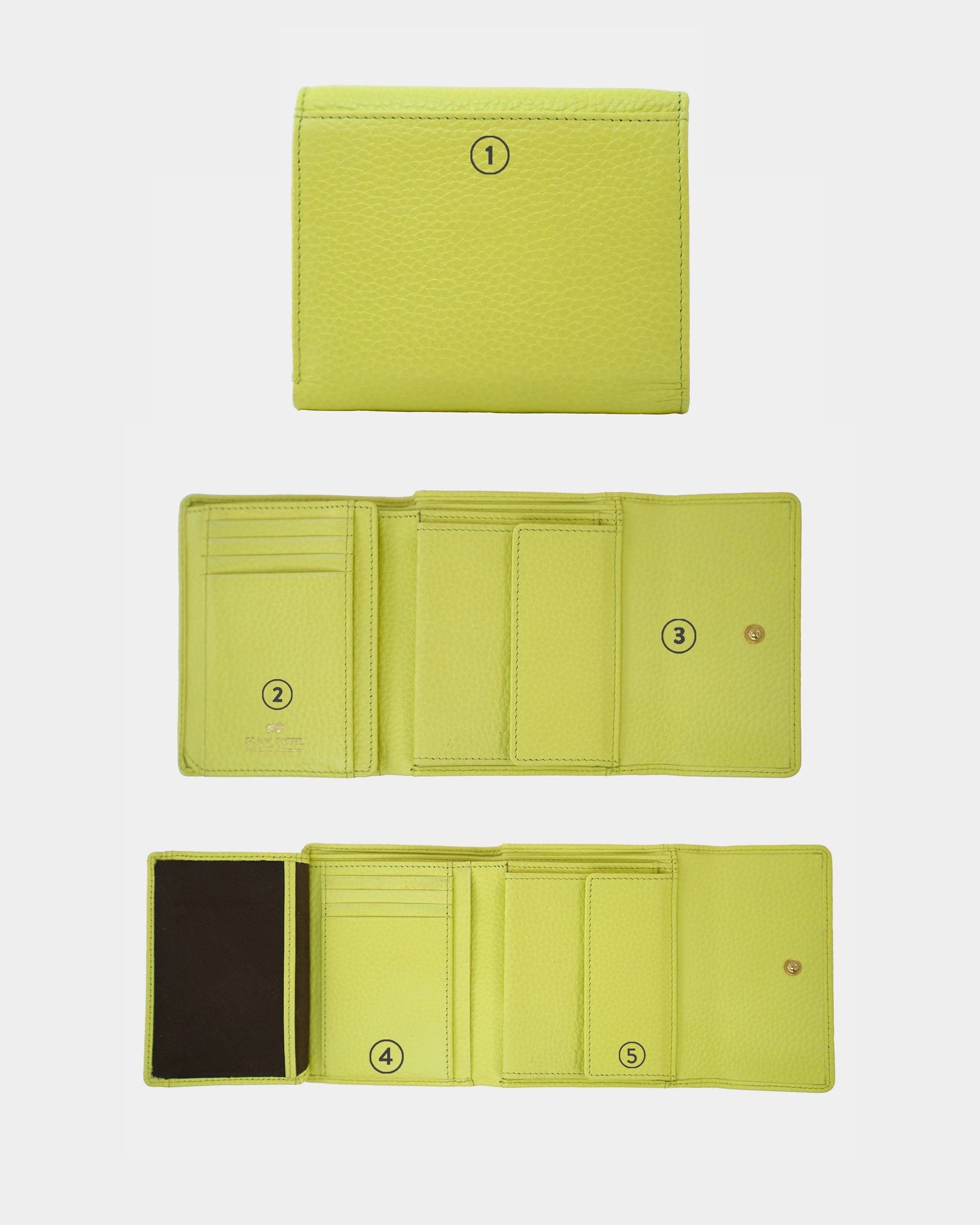 Personalisierungsbild ASTI Geldbörse M 8CS limoncello
