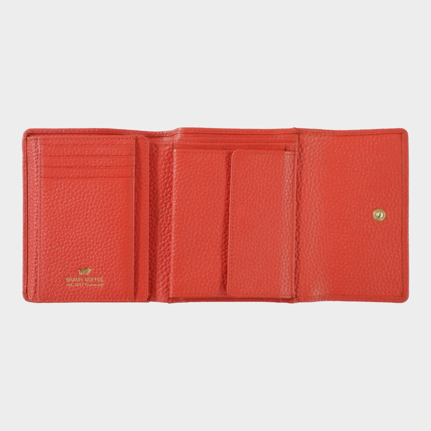 Innenansicht ASTI Geldbörse M 8CS rich red
