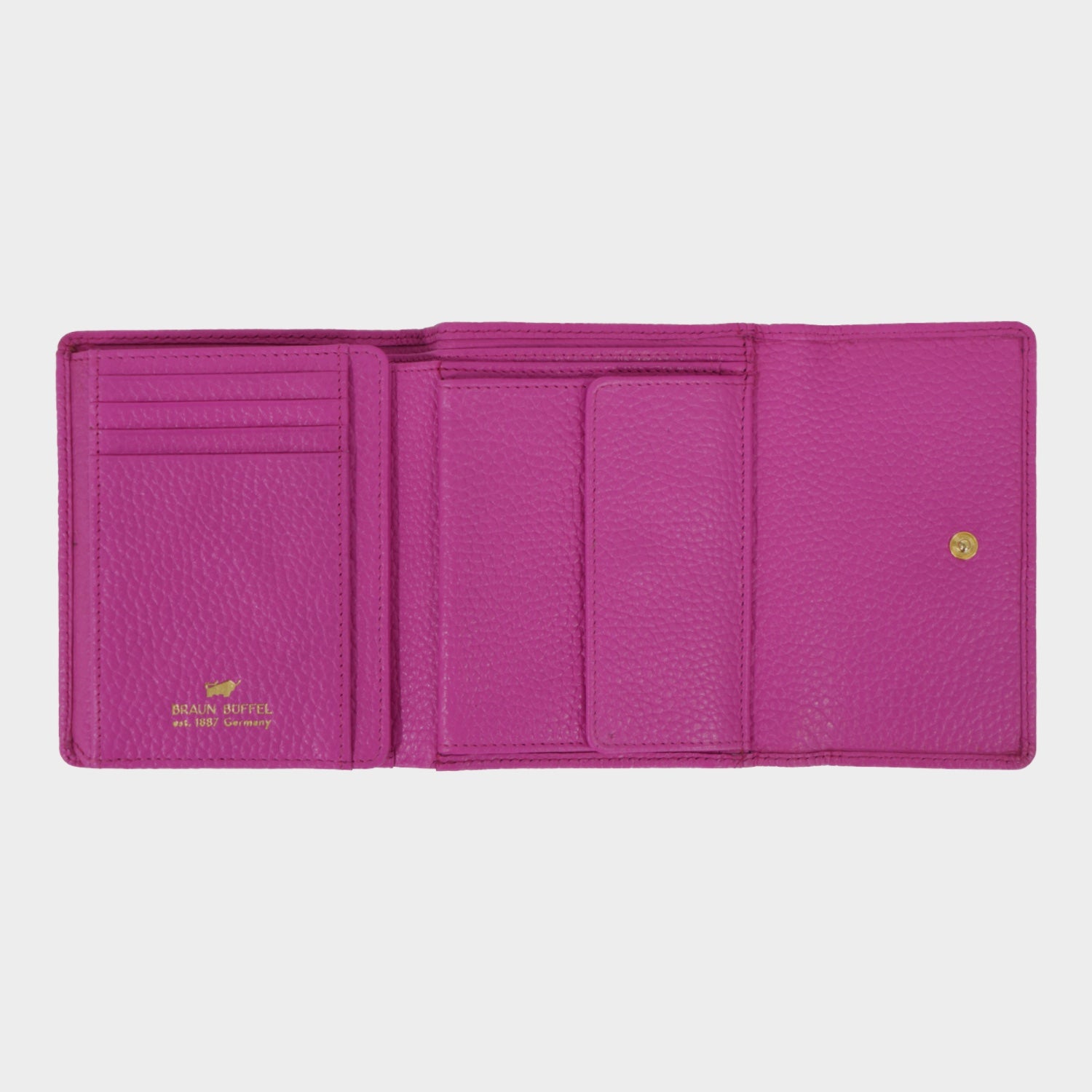 Innenansicht ASTI Geldbörse M 8CS fuchsia