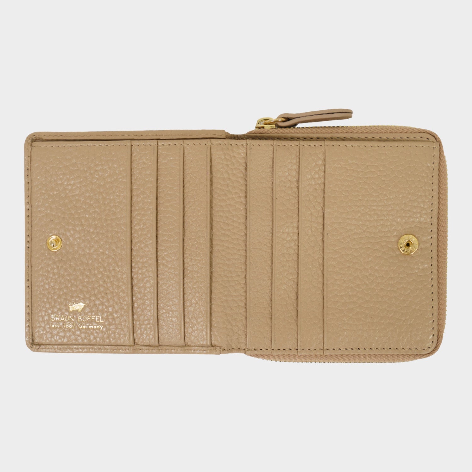 Innenansicht ASTI RV-Geldbörse S 6CS caramel