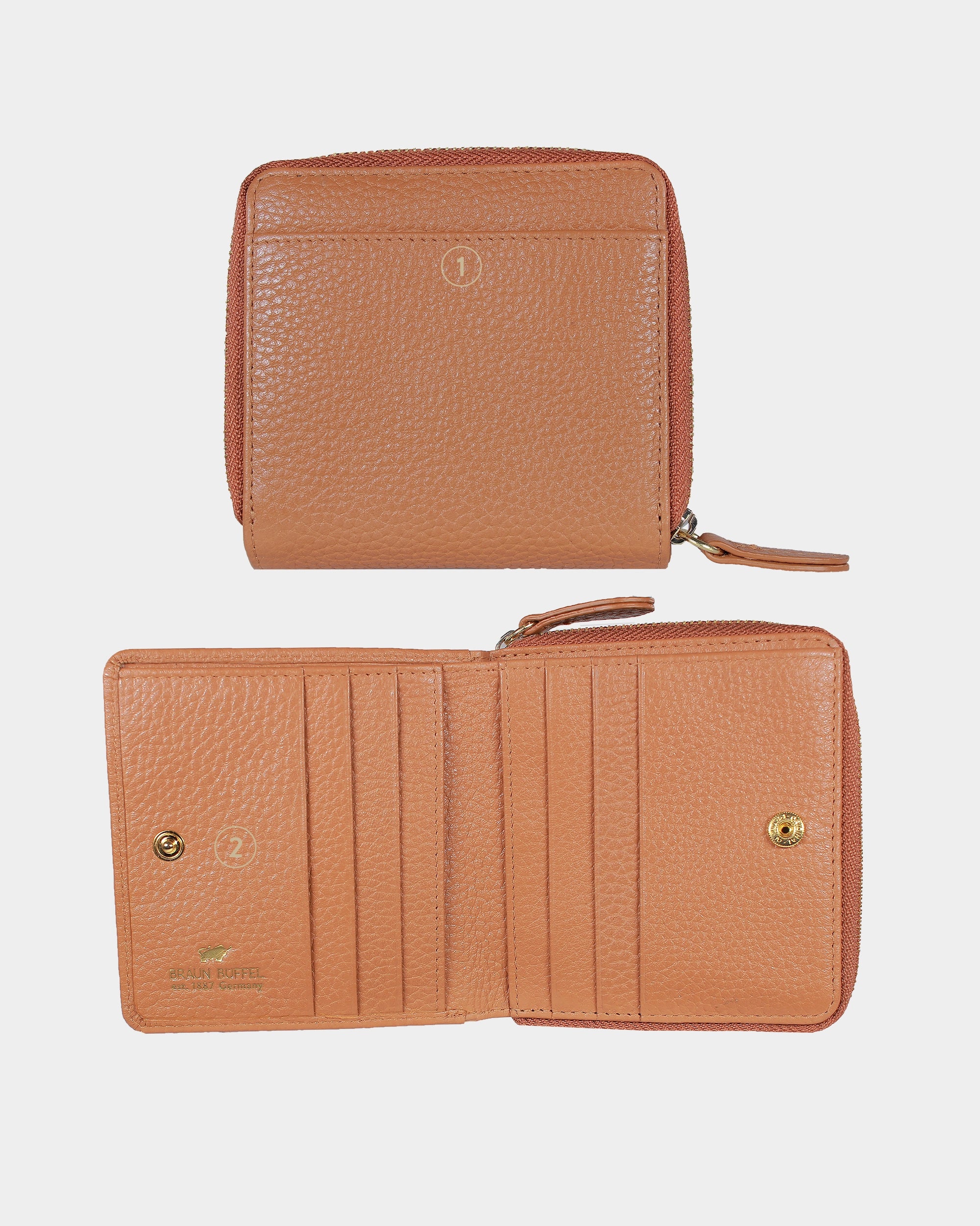 Personalisierungsbild ASTI RV-Geldbörse S 6CS cognac