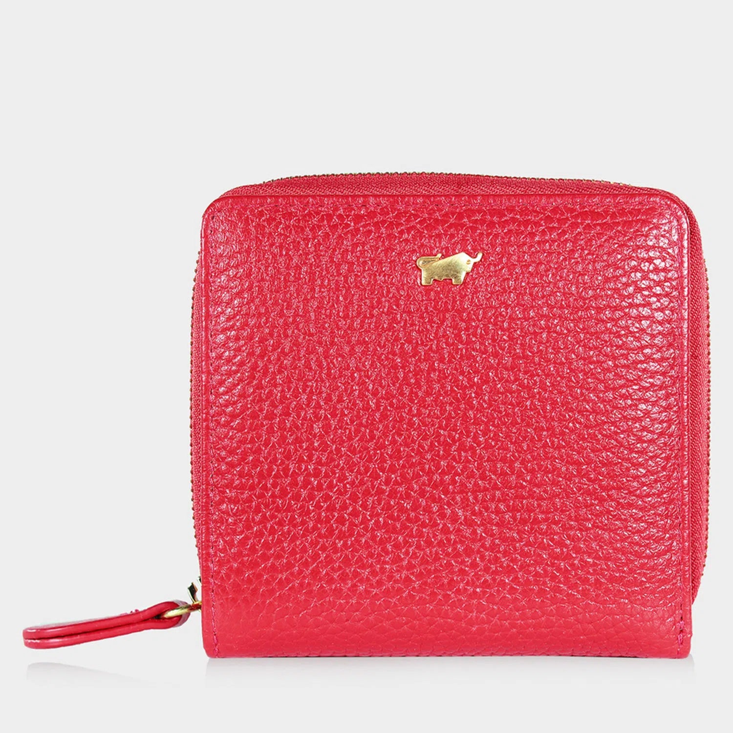 ASTI zippered wallet S 6CS red | BRAUN BÜFFEL