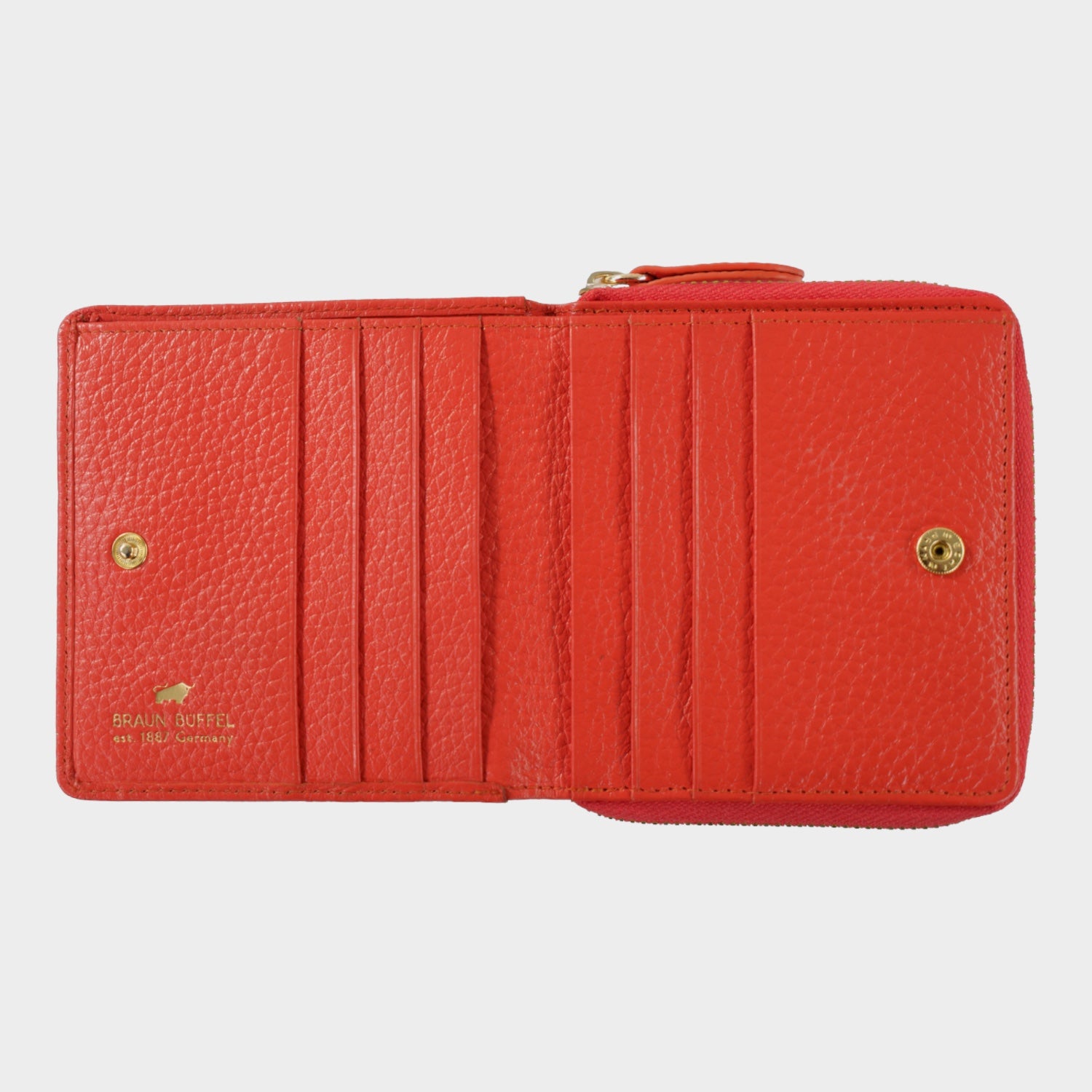 Innenansicht ASTI RV-Geldbörse S 6CS rich red