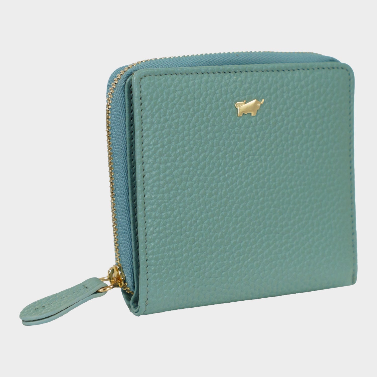 Schrägansicht ASTI RV-Geldbörse S 6CS green mistle