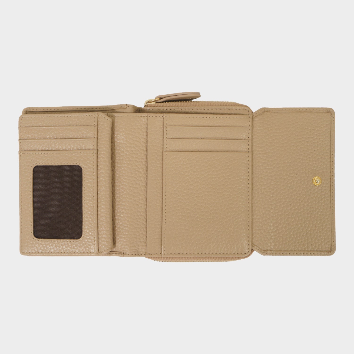 Innenansicht ASTI RV-Geldbörse M 8CS caramel