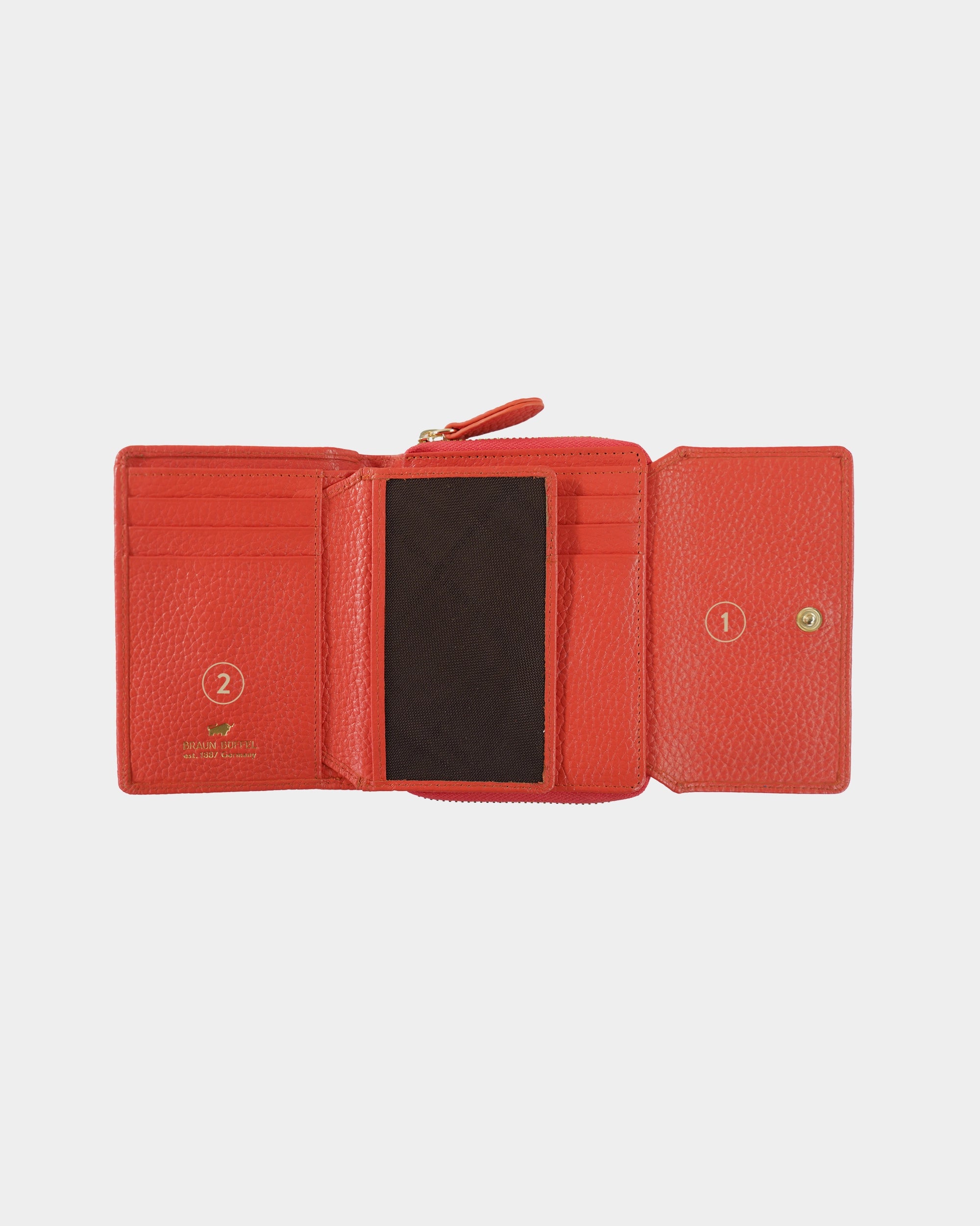 Personalisierung ASTI RV-Geldbörse M 8CS rich red
