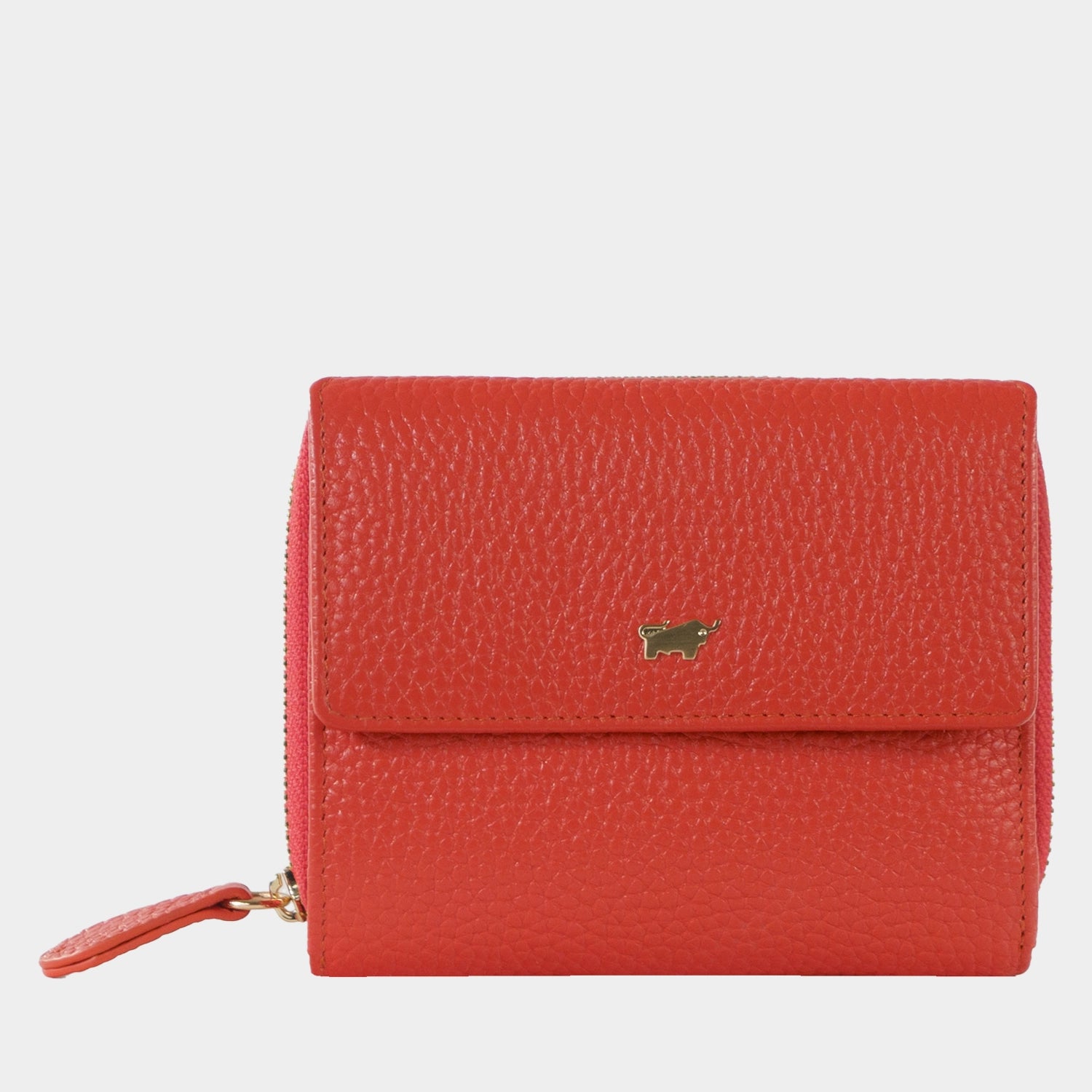 Frontansicht ASTI RV-Geldbörse M 8CS rich red