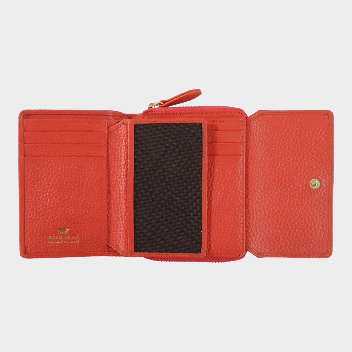 Innenansicht ASTI RV-Geldbörse M 8CS rich red