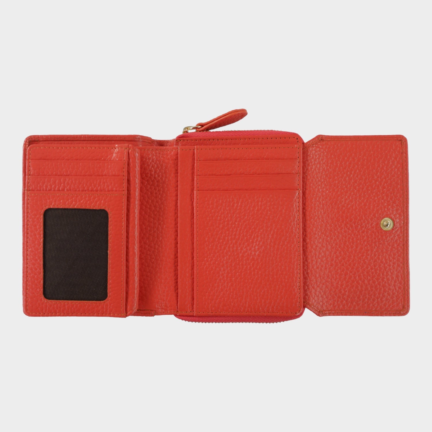 Innenansicht ASTI RV-Geldbörse M 8CS rich red
