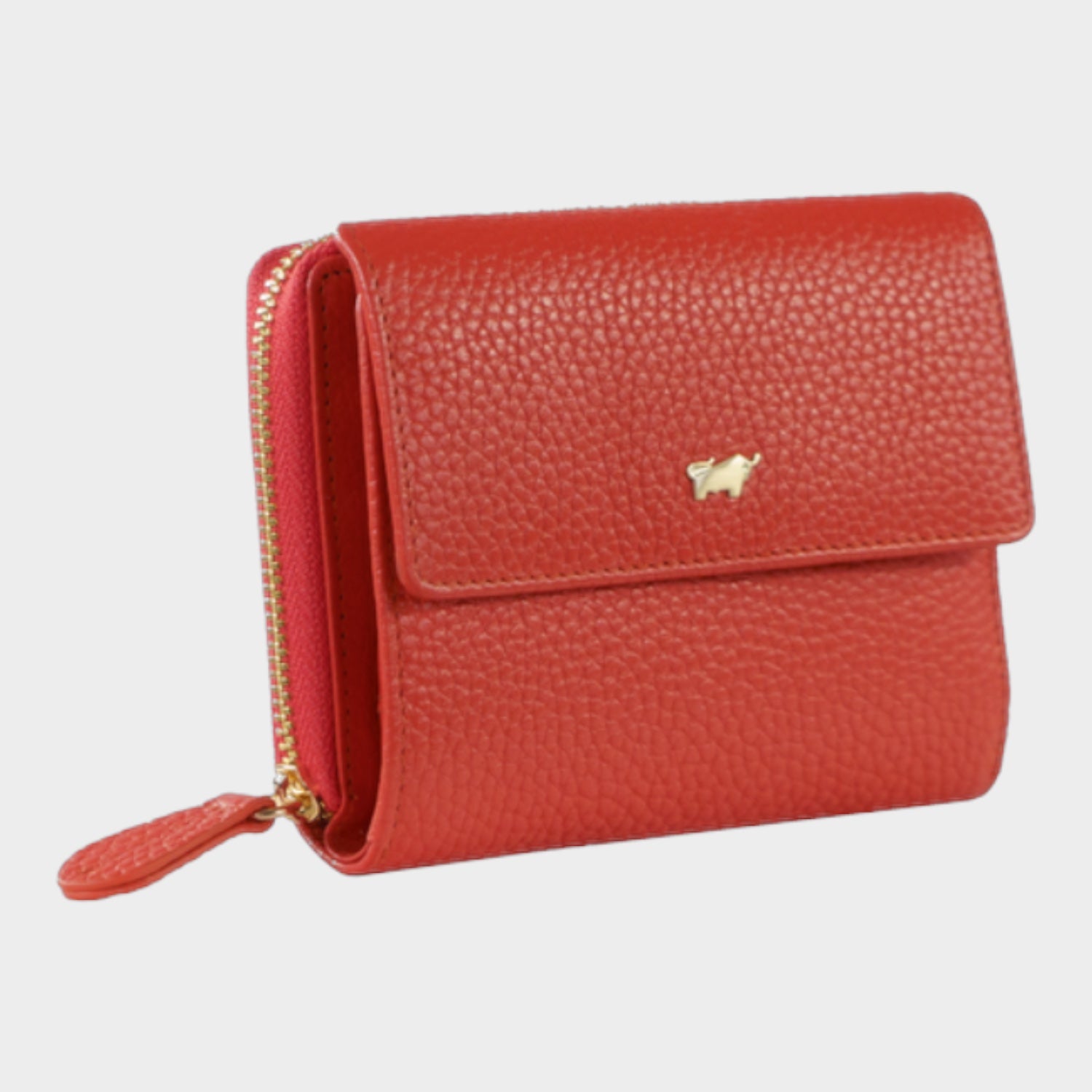 Schrägansicht ASTI RV-Geldbörse M 8CS rich red