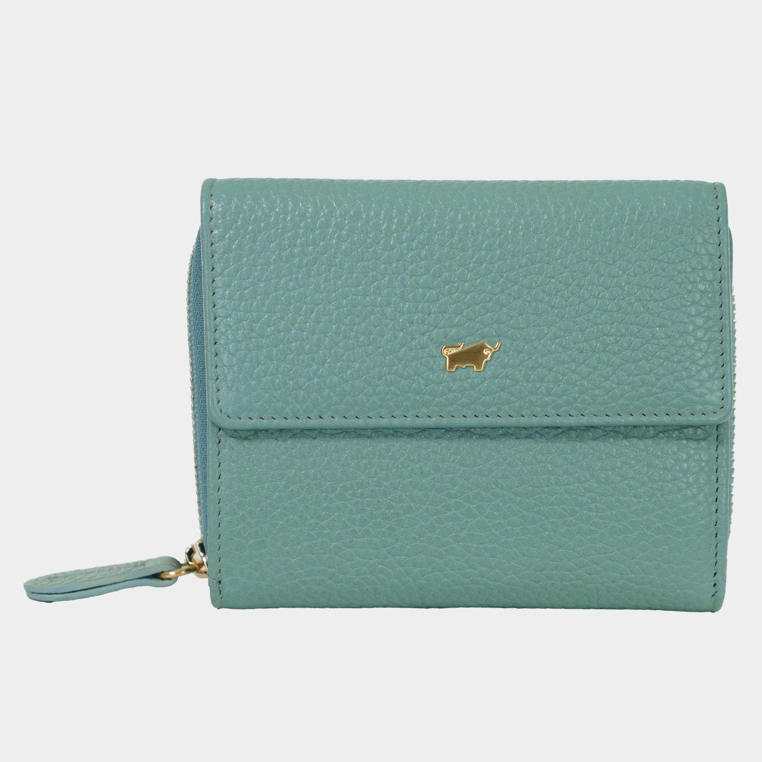 Frontansicht ASTI RV-Geldbörse M 8CS green mistle