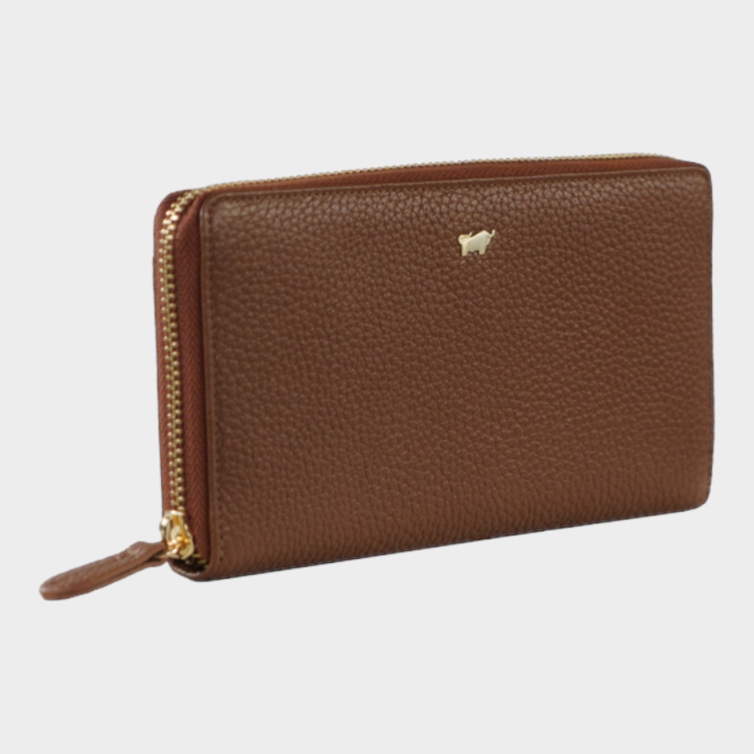 Schrägansicht ASTI RV-Geldbörse 18CS saddle brown