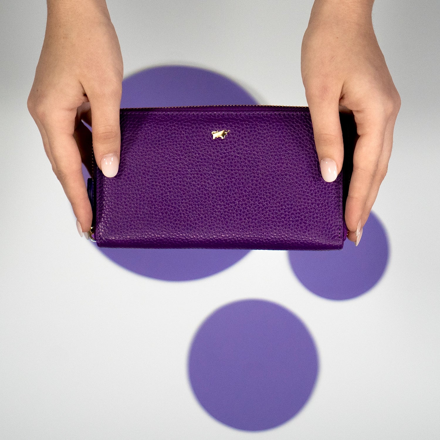 Keyfeature-1 ASTI RV-Geldbörse 18CS dark violet