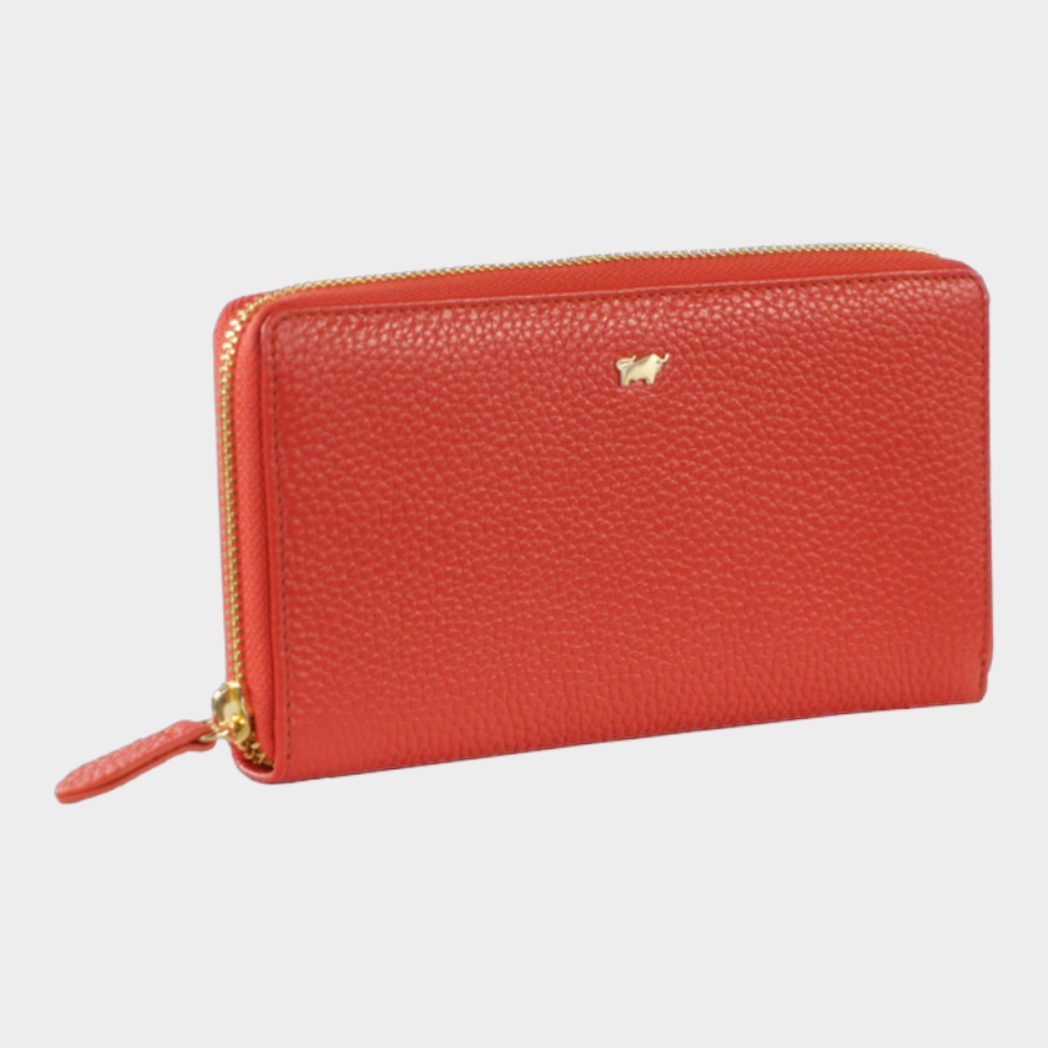 Schrägansicht ASTI RV-Geldbörse 18CS rich red