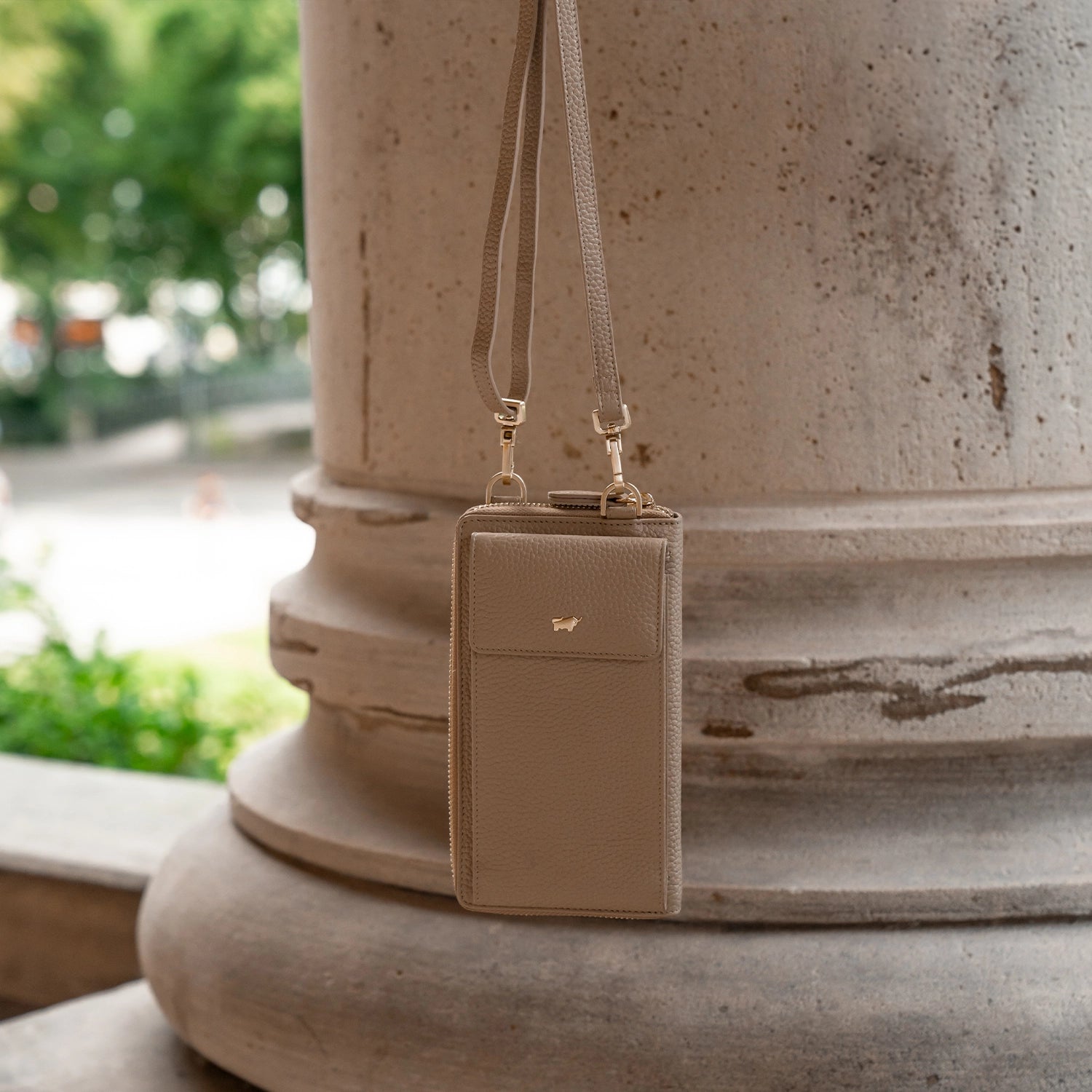 Keyfeature ASTI RV-Geldbörse mit Handyfach 18CS caramel