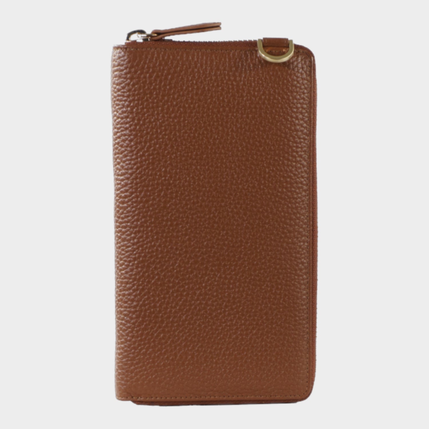 Rückansicht ASTI RV-Geldbörse mit Handyfach saddle brown