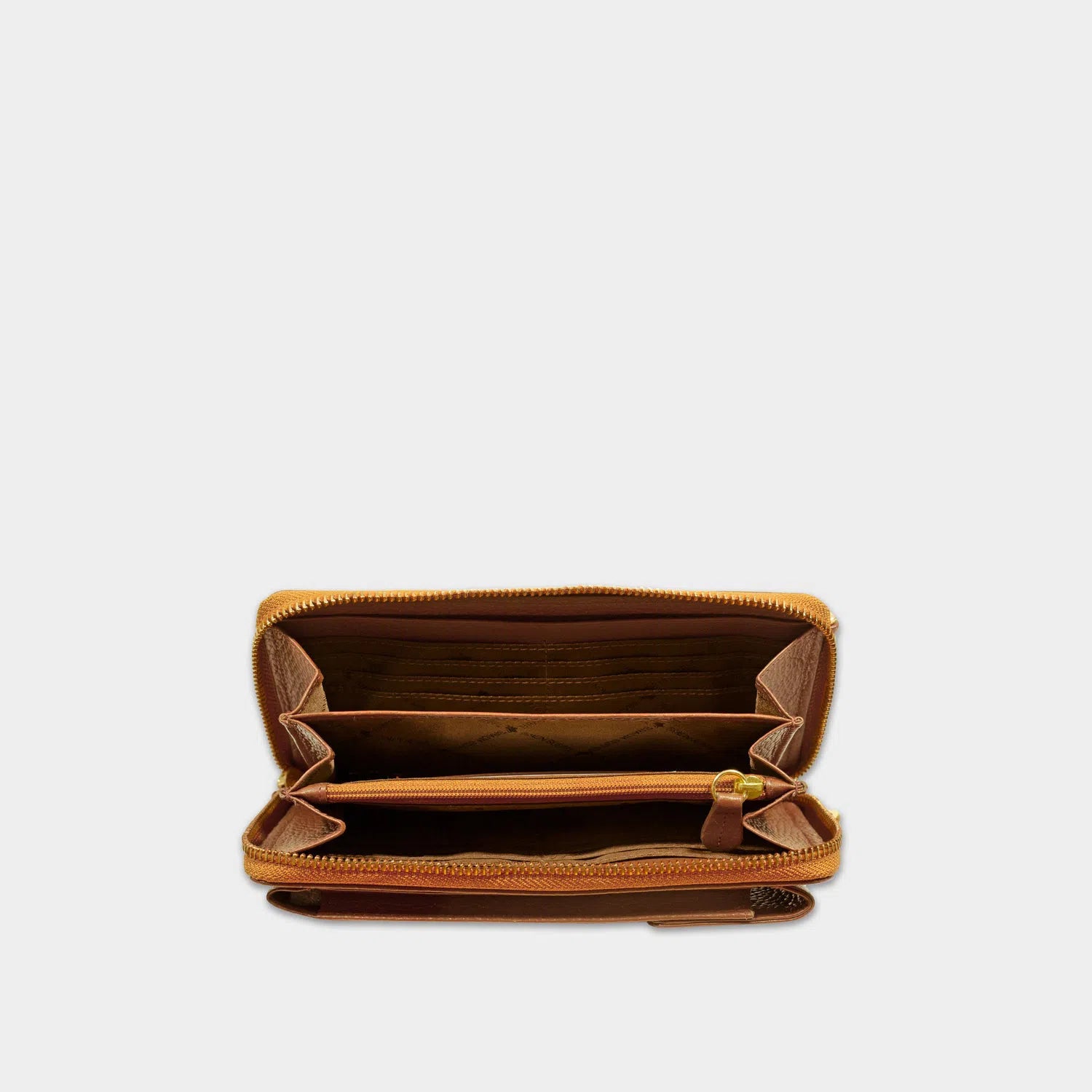 ASTI RV-Geldbörse mit Handyfach cognac