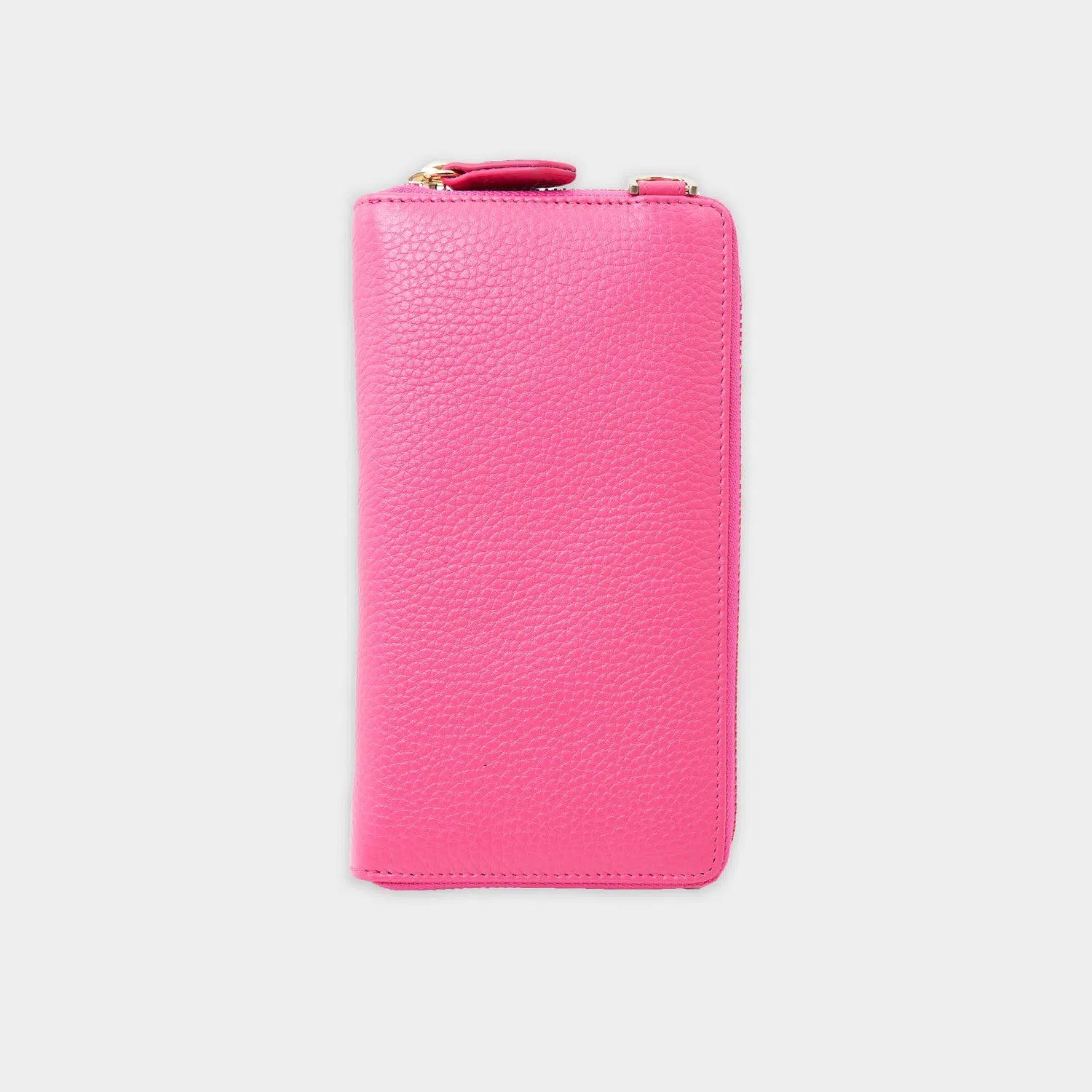 Rückansicht ASTI RV-Geldbörse mit Handyfach meta pink