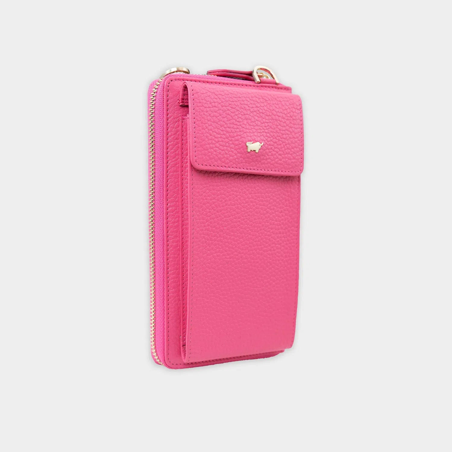 Schrägansicht ASTI RV-Geldbörse mit Handyfach meta pink hover