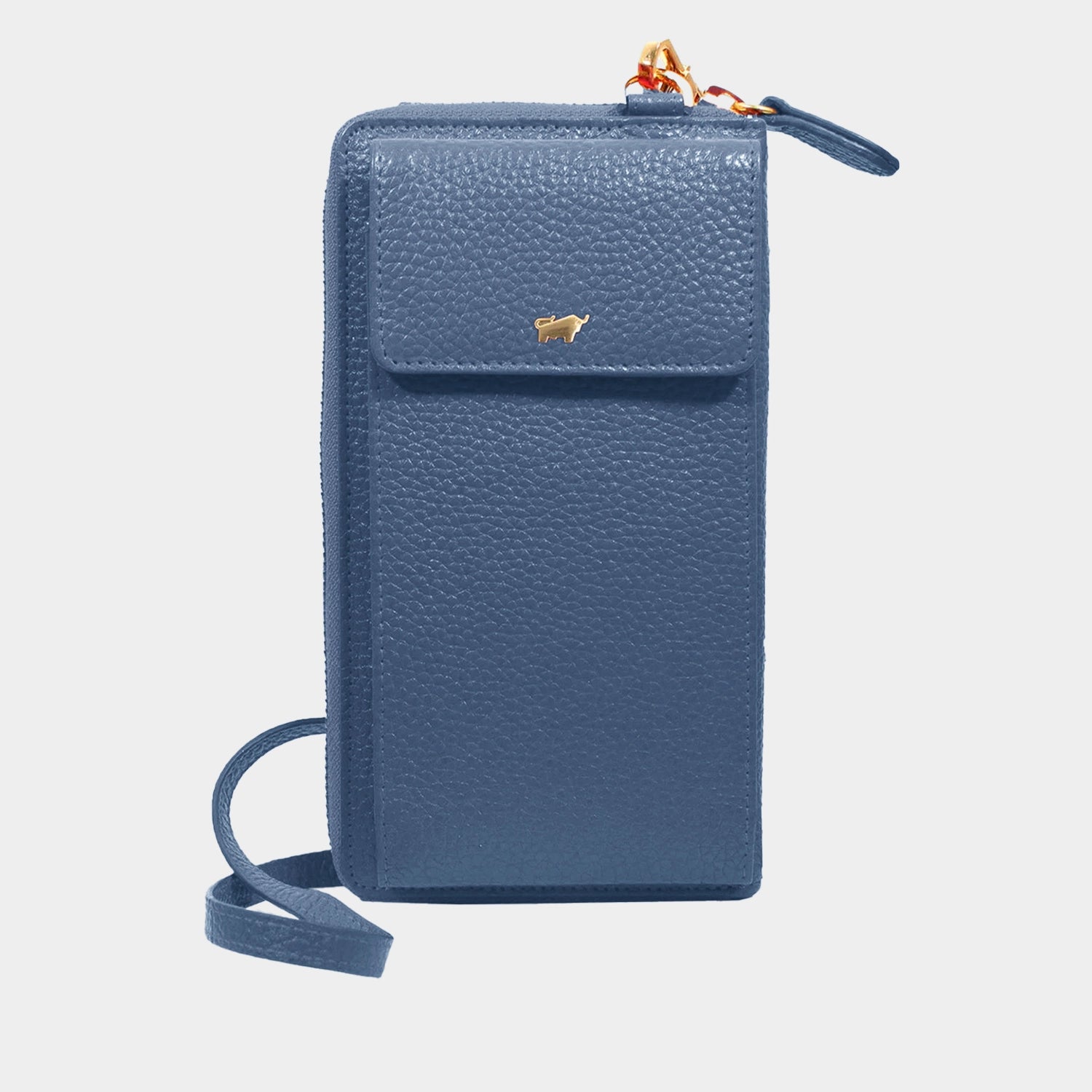 Frontansicht ASTI RV-Geldbörse mit Handyfach dawn blue
