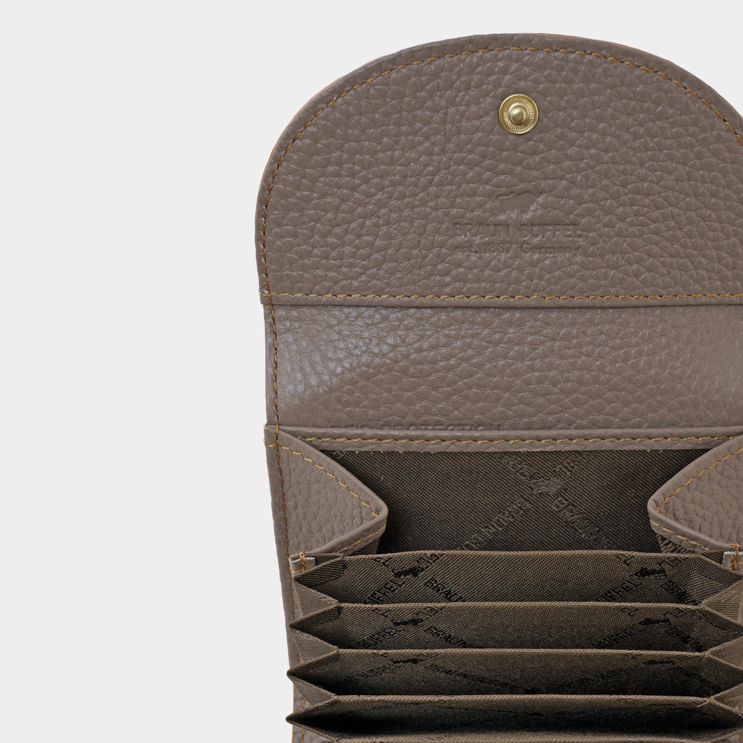 Keyfeature ELIN RFID Geldbörse Slim 5CS taupe