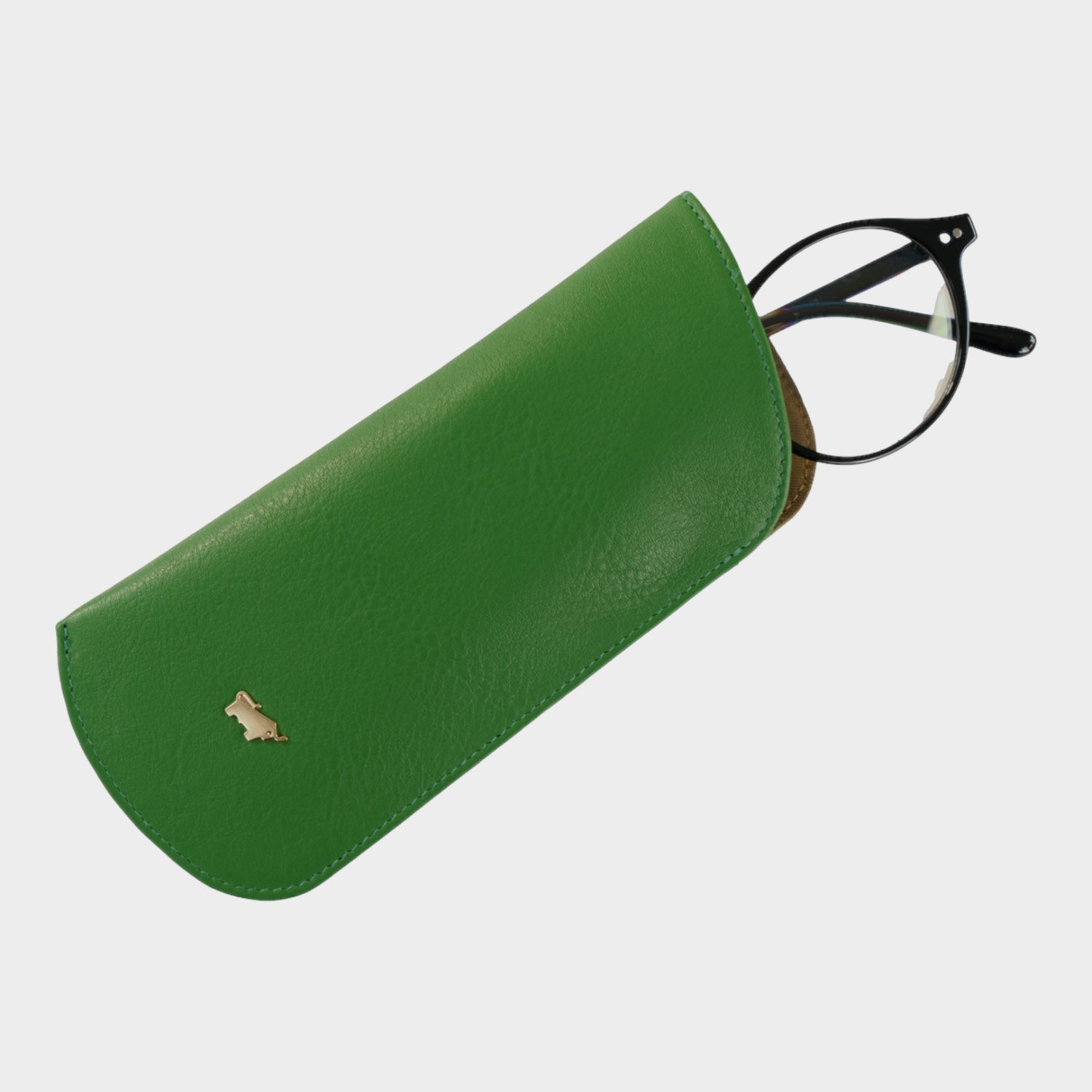 Keyfeature Brillenetui green