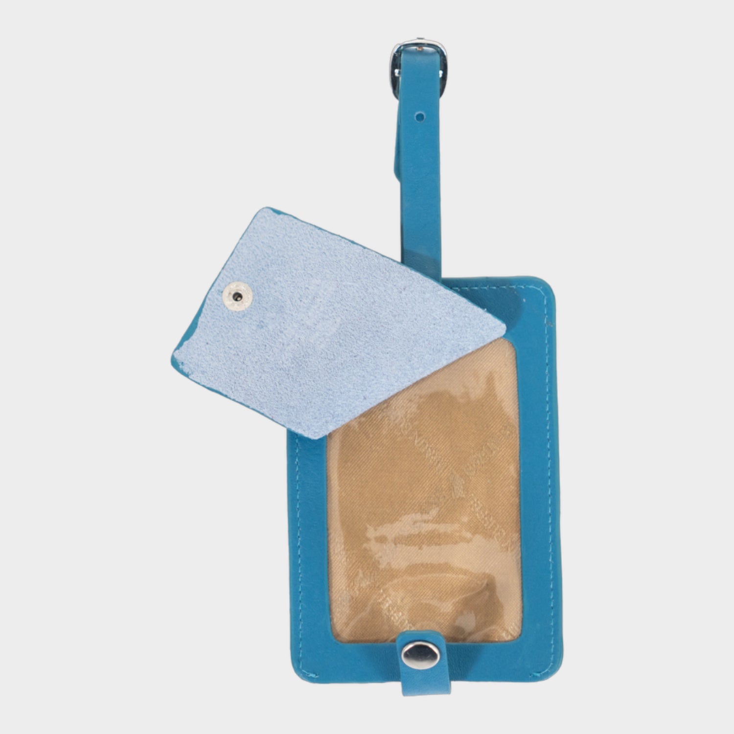 Gepäckanhänger türkis-blau