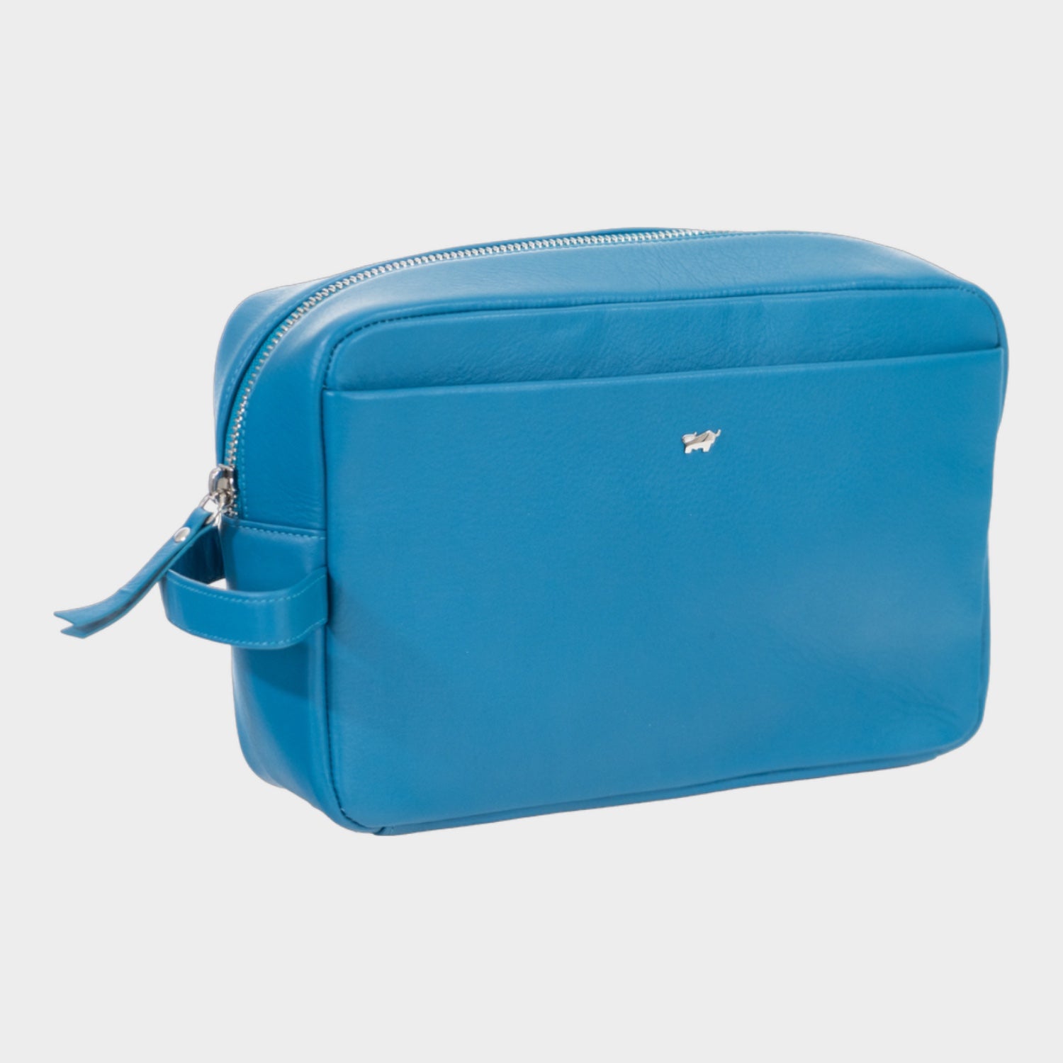 Kulturbeutel türkis-blau