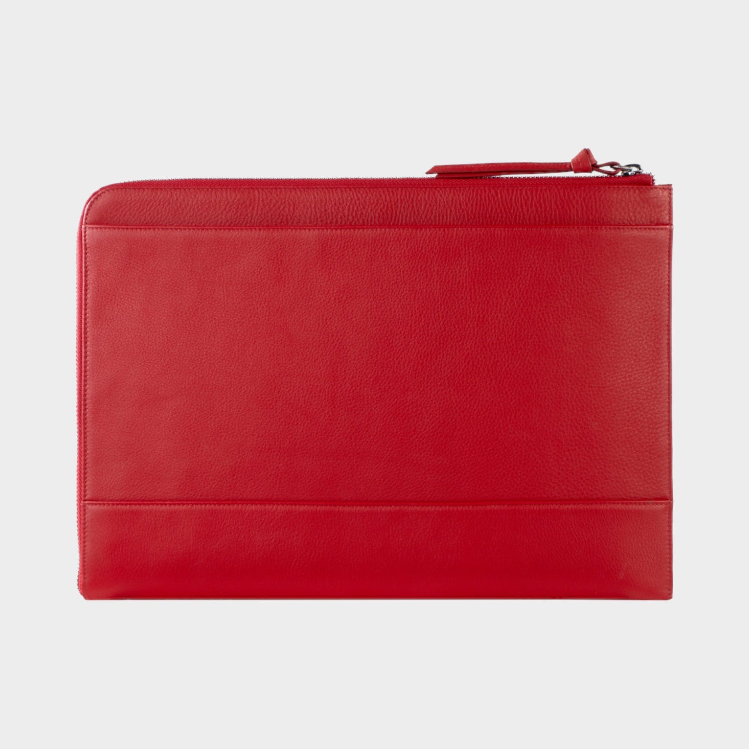 Rueckansicht Laptophülle rot