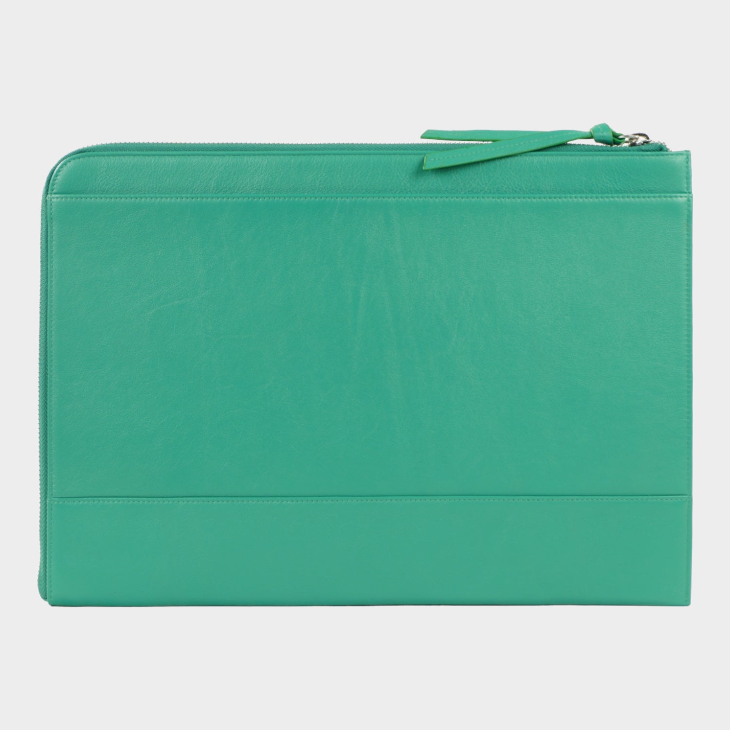 Rückansicht Laptophülle emerald