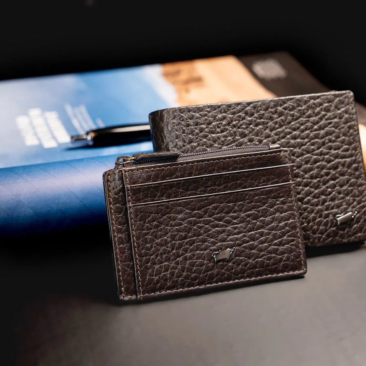 YANNIK RFID Geldbörse 4+4CS schwarz