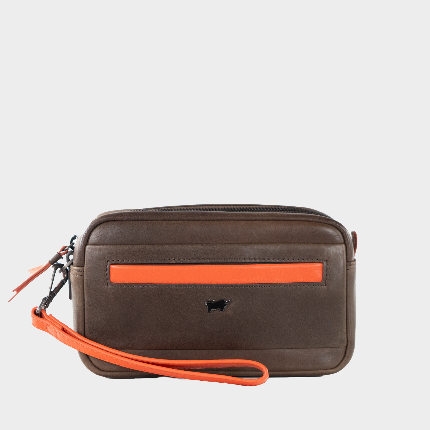 TOBI Clutch brown | BRAUN BÜFFEL