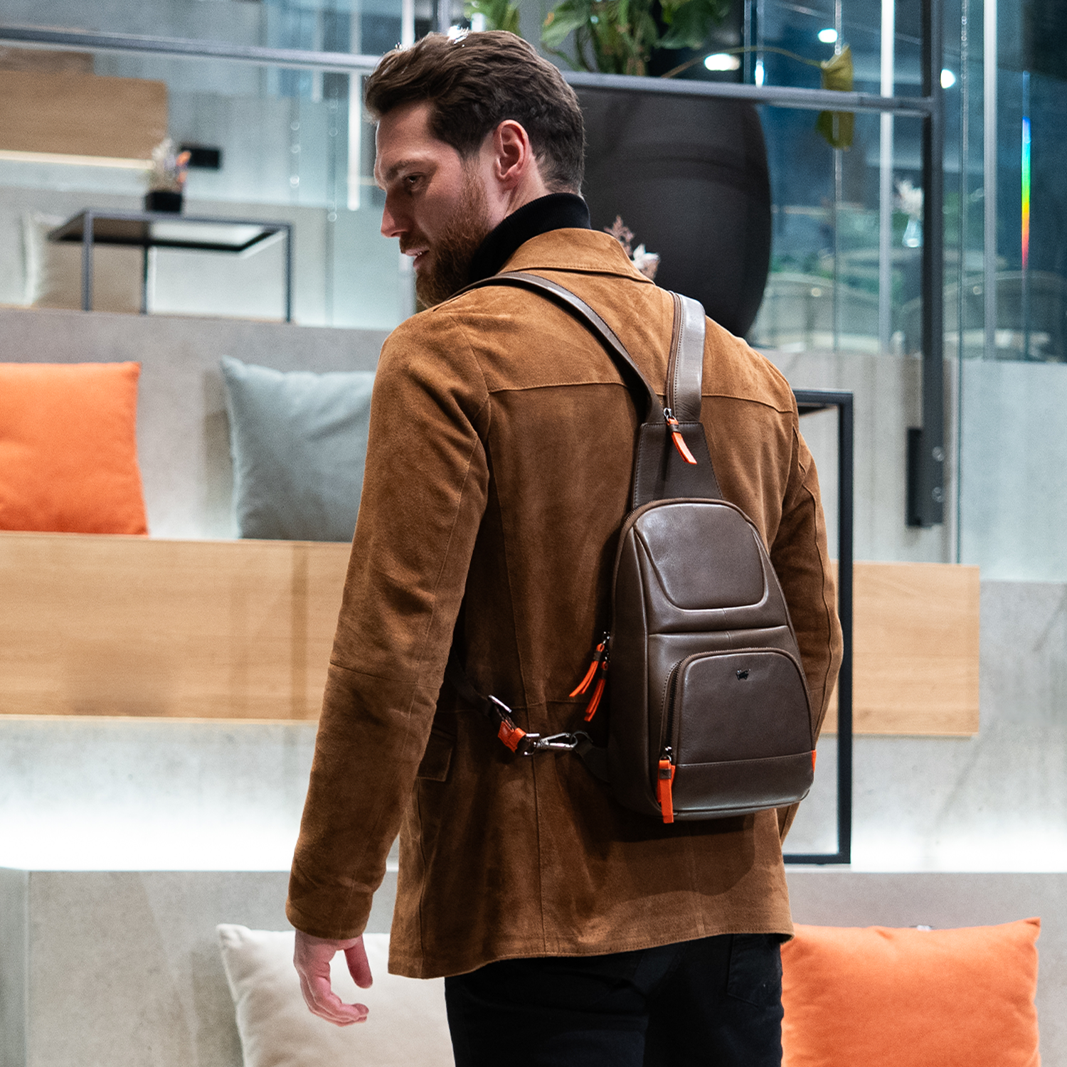 Keyfeature TOBI Rucksack S brown