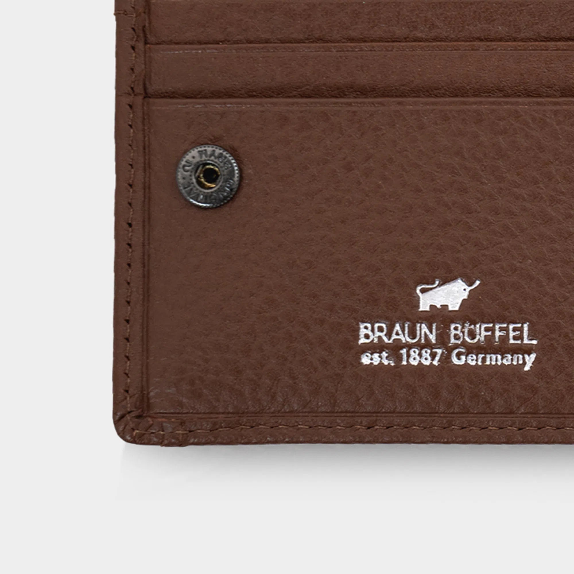 Keyfeature-3 THEO RFID Geldbörse 6CS nut
