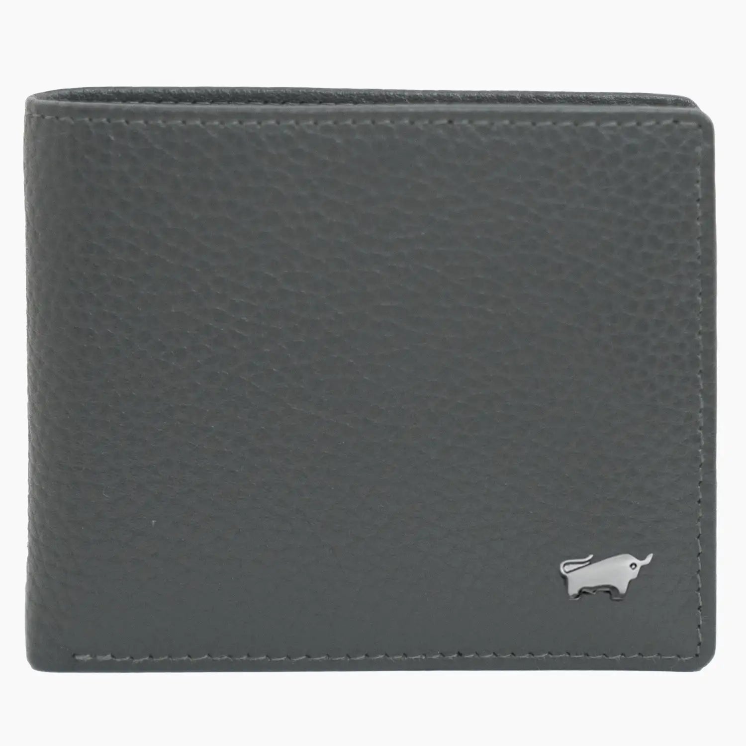 Frontansicht THEO RFID Geldbörse 4+4CS dark grey