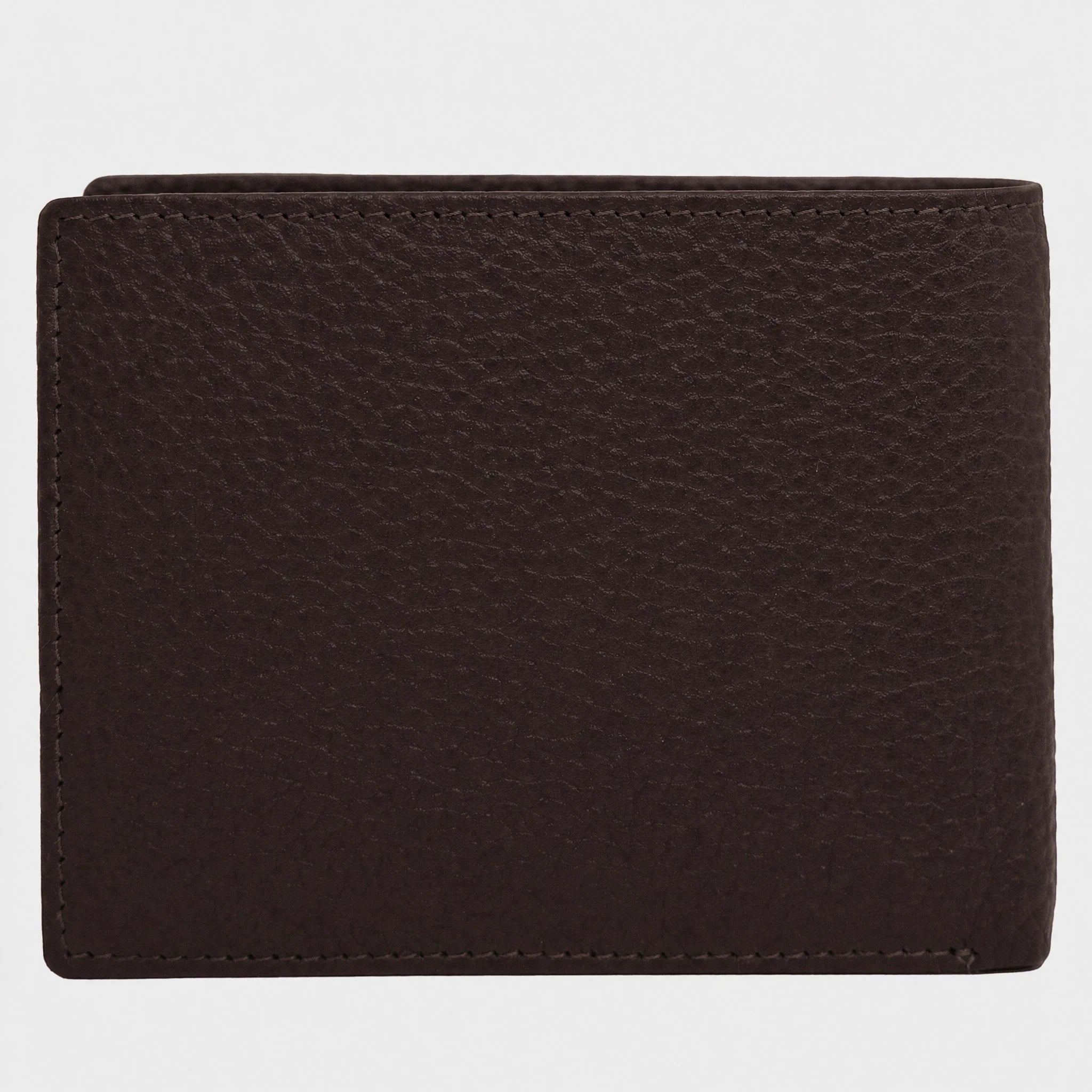 Rückansicht THEO RFID Geldbörse 8CS braun
