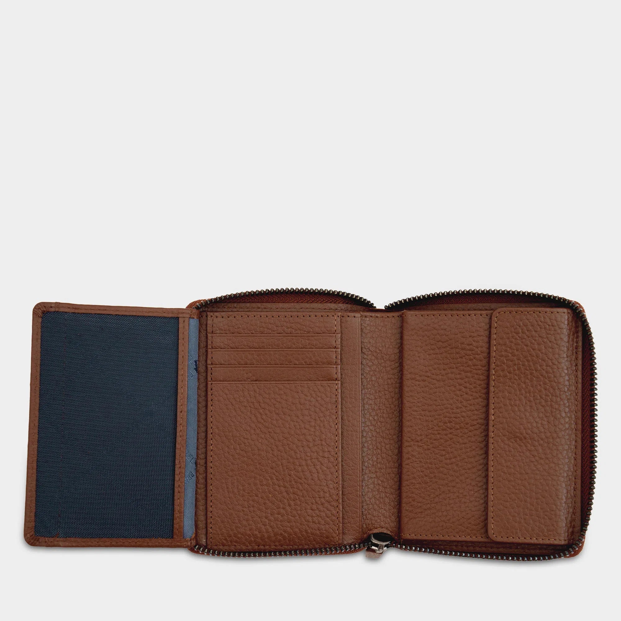 THEO RFID RV-Geldbörse H 8CS nut