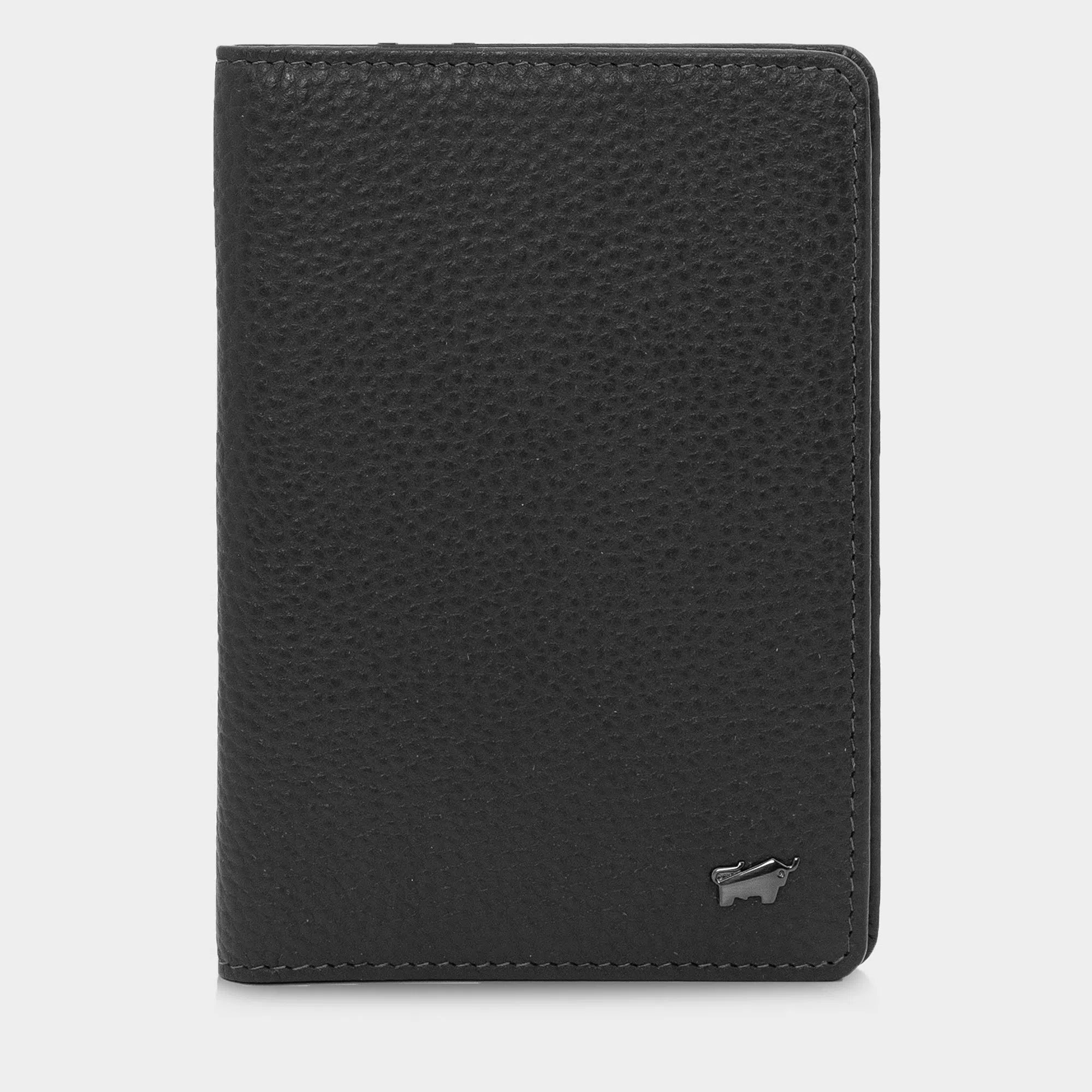 THEO RFID passport holder 4CS black | BRAUN BÜFFEL