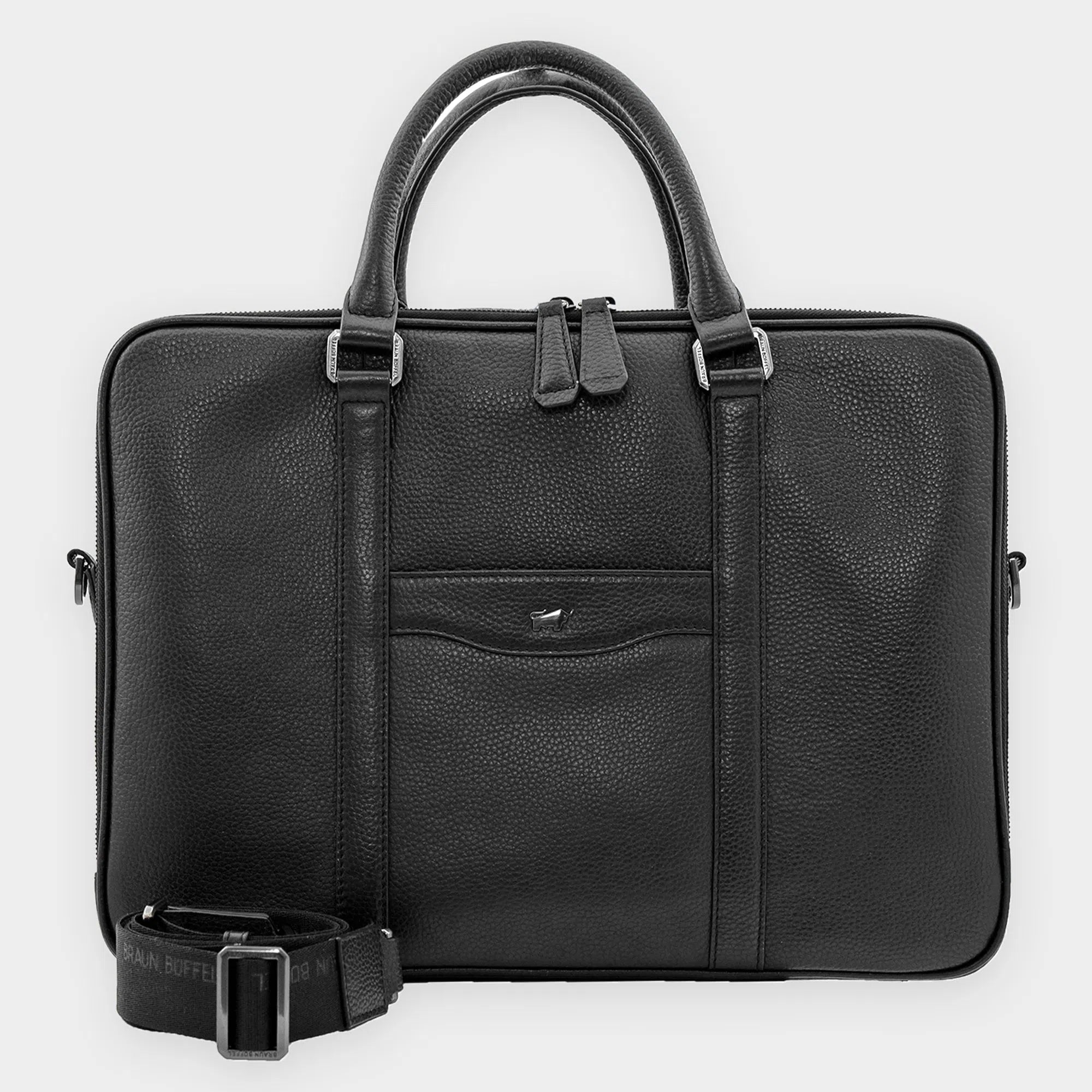 BRAUN BUFFEL 黒レザー2wayビジネスバッグ BRAUN BUFFEL 黒レザー2wayビジネスバッグ | ヤマダウェブコム