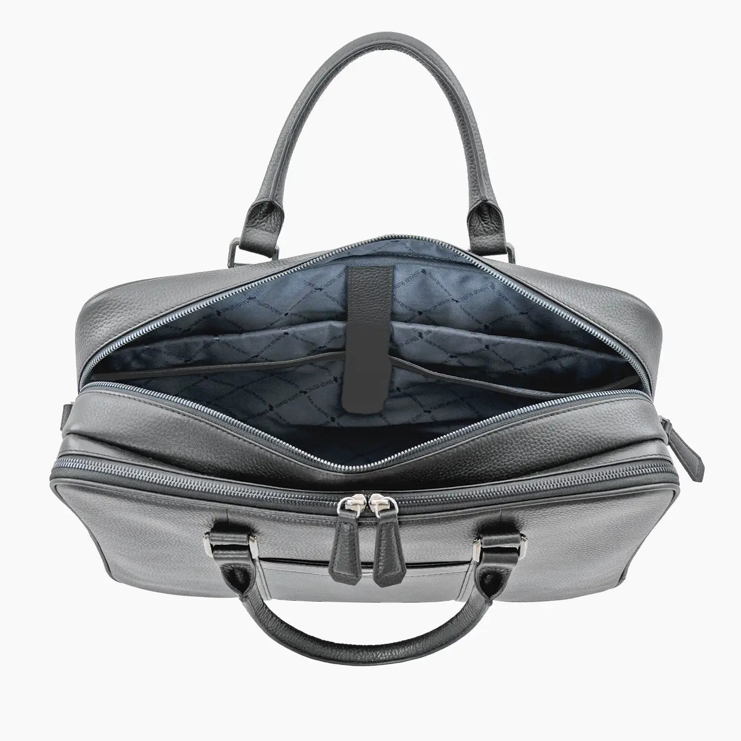 Innenansicht THEO Businesstasche L dark grey