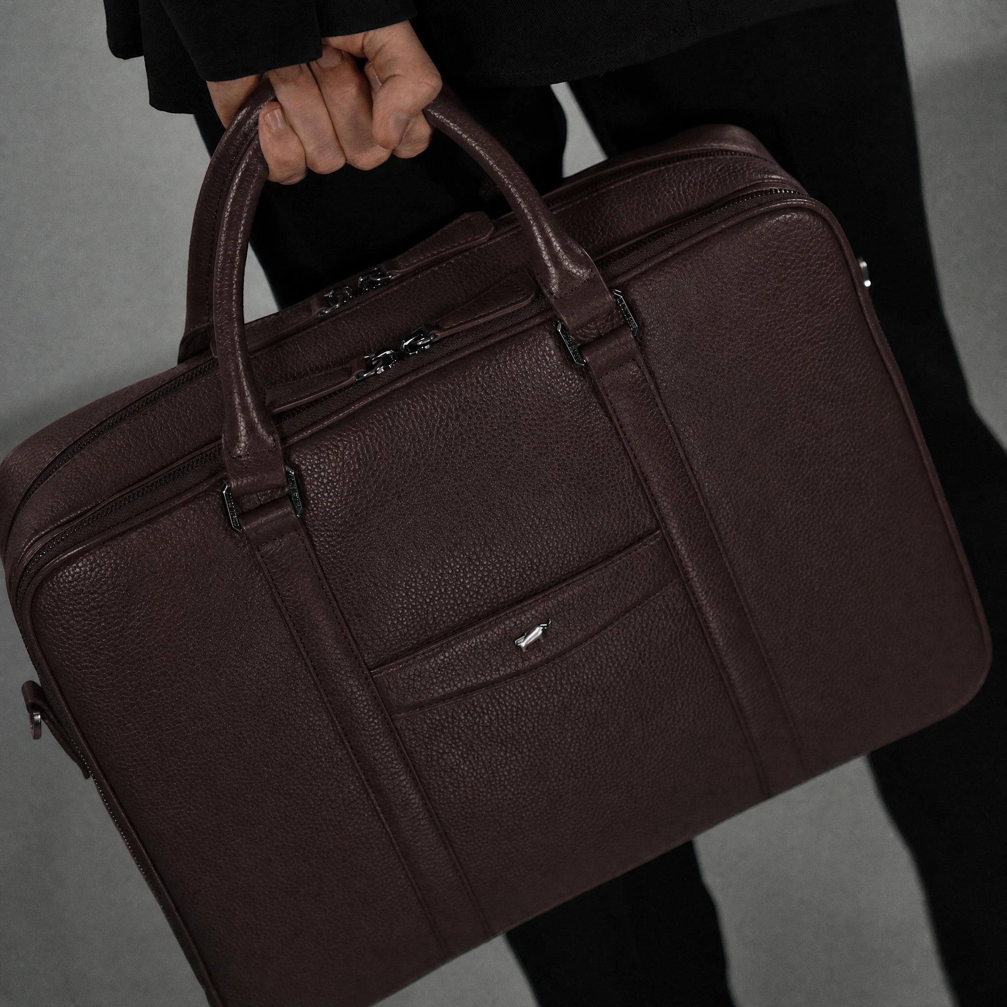 Tragebild THEO Businesstasche L braun