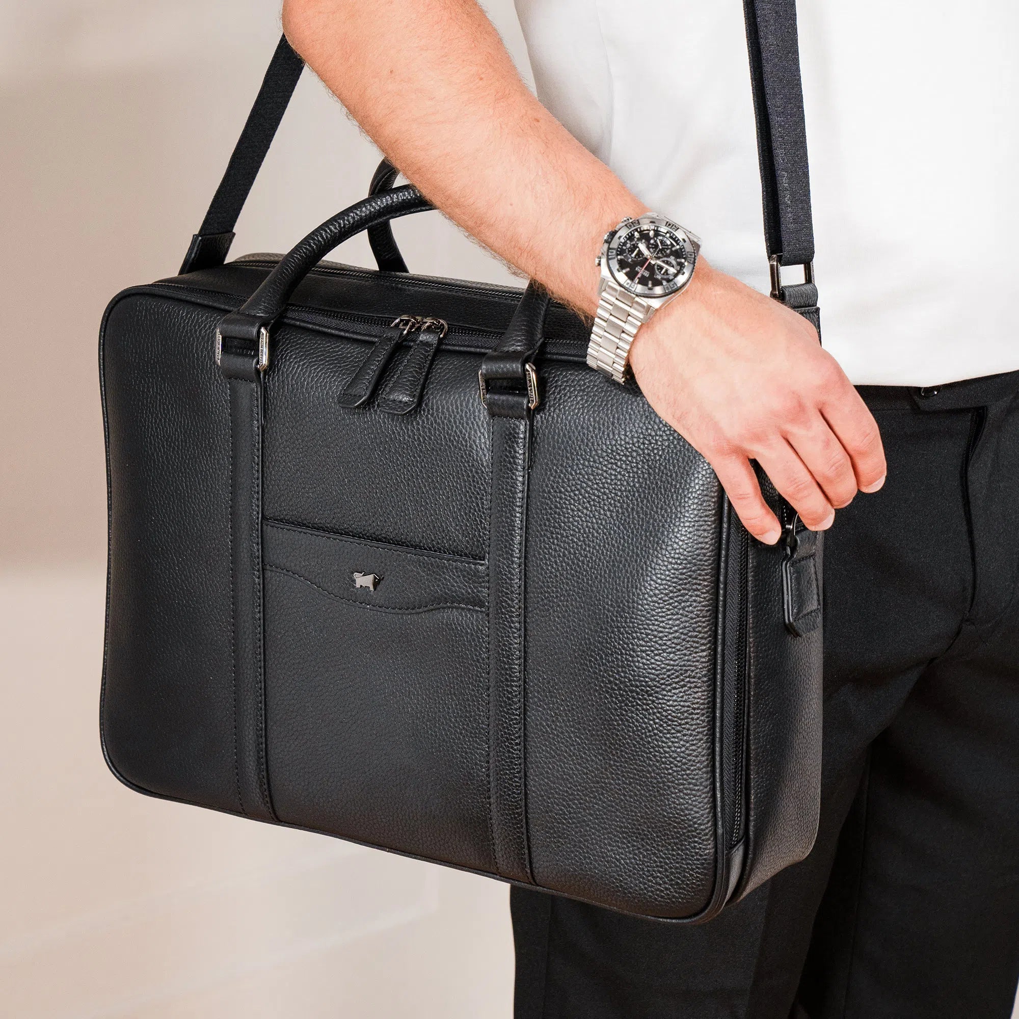 Keyfeature-1 THEO Businesstasche L nut