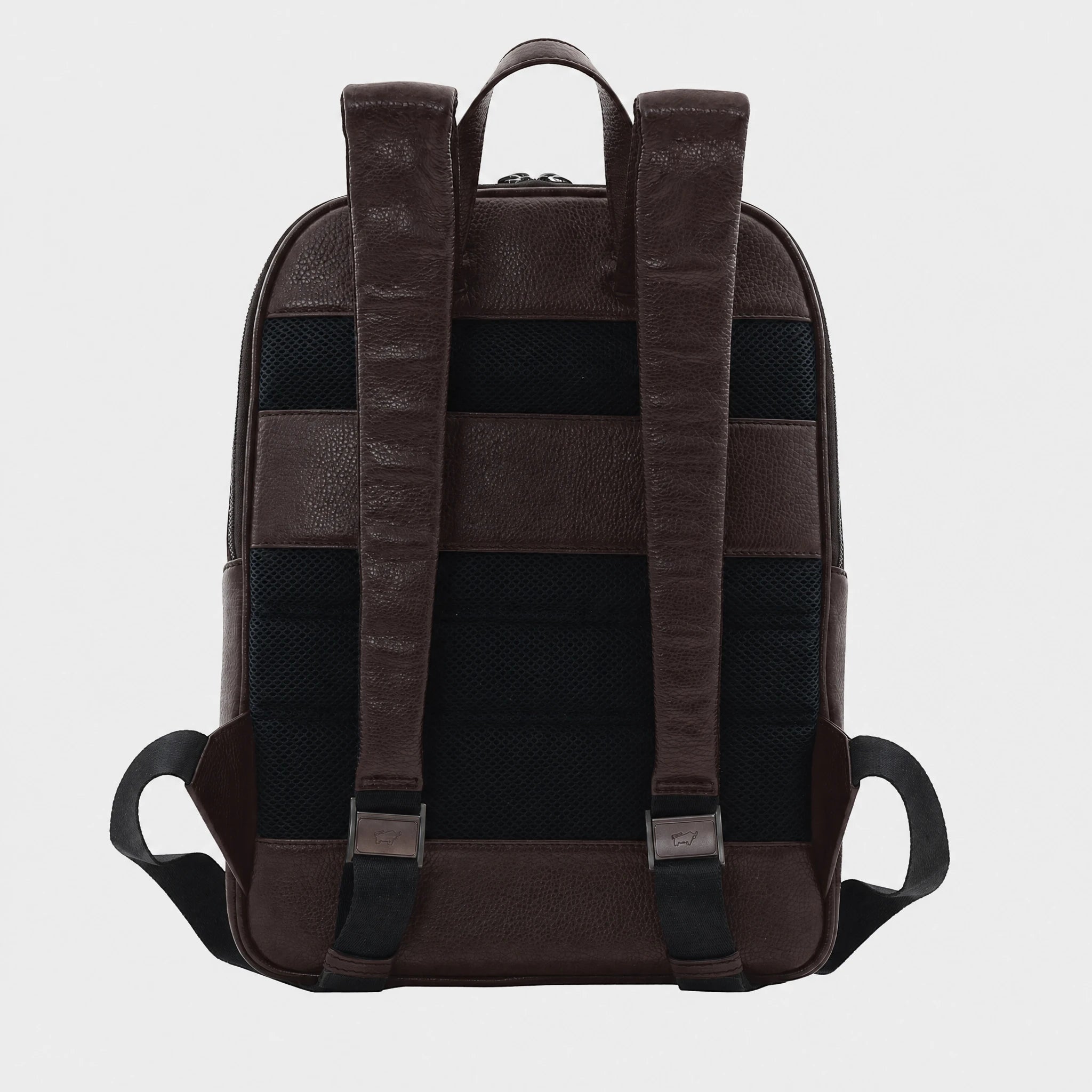 Rückansicht THEO Rucksack braun