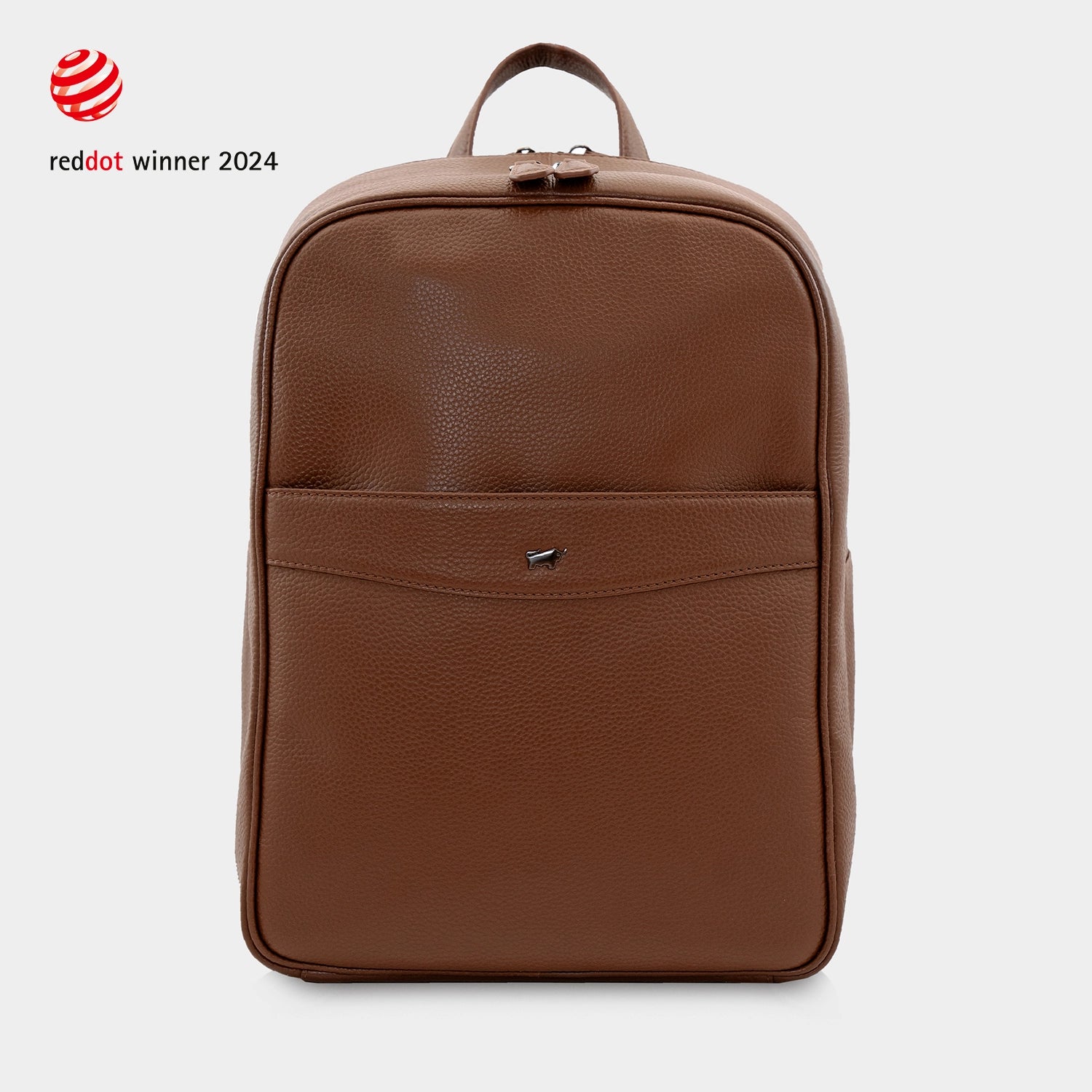 Frontansicht THEO Rucksack nut