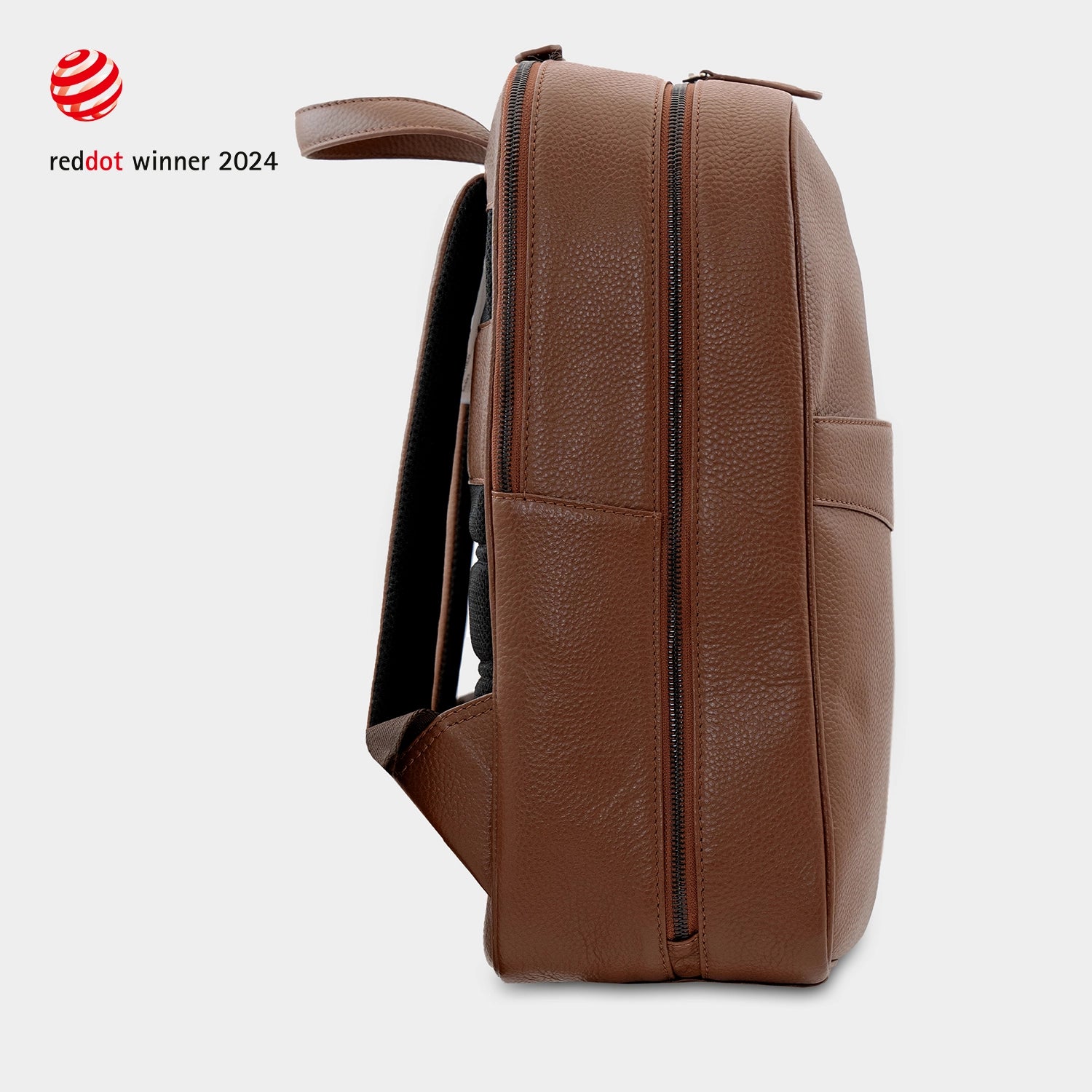 Seitenansicht THEO Rucksack nut