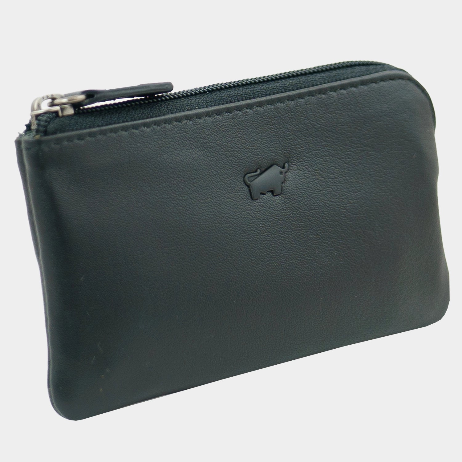 Schrägansicht HANNES Schlüsseletui schwarz