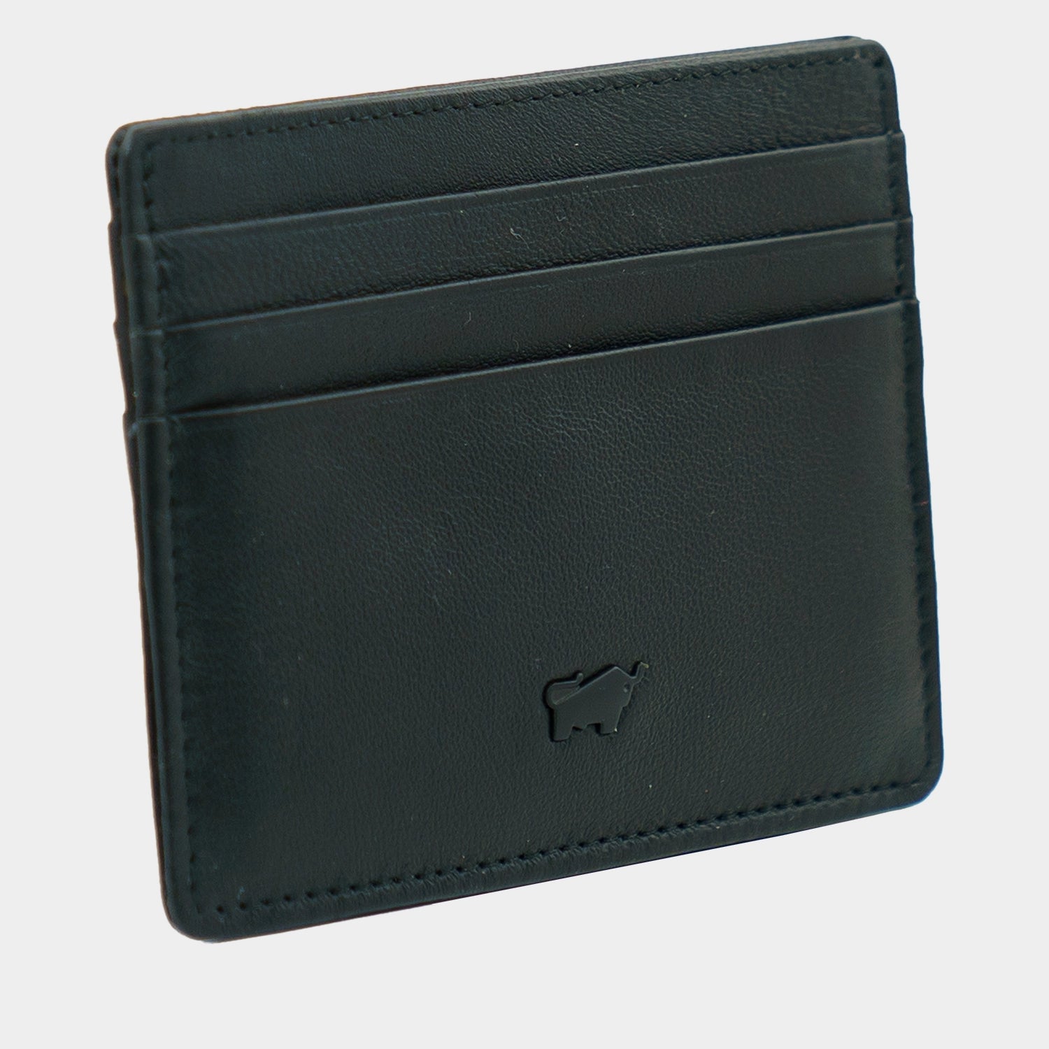 Schrägansicht HANNES RFID Kartenetui 6CS schwarz